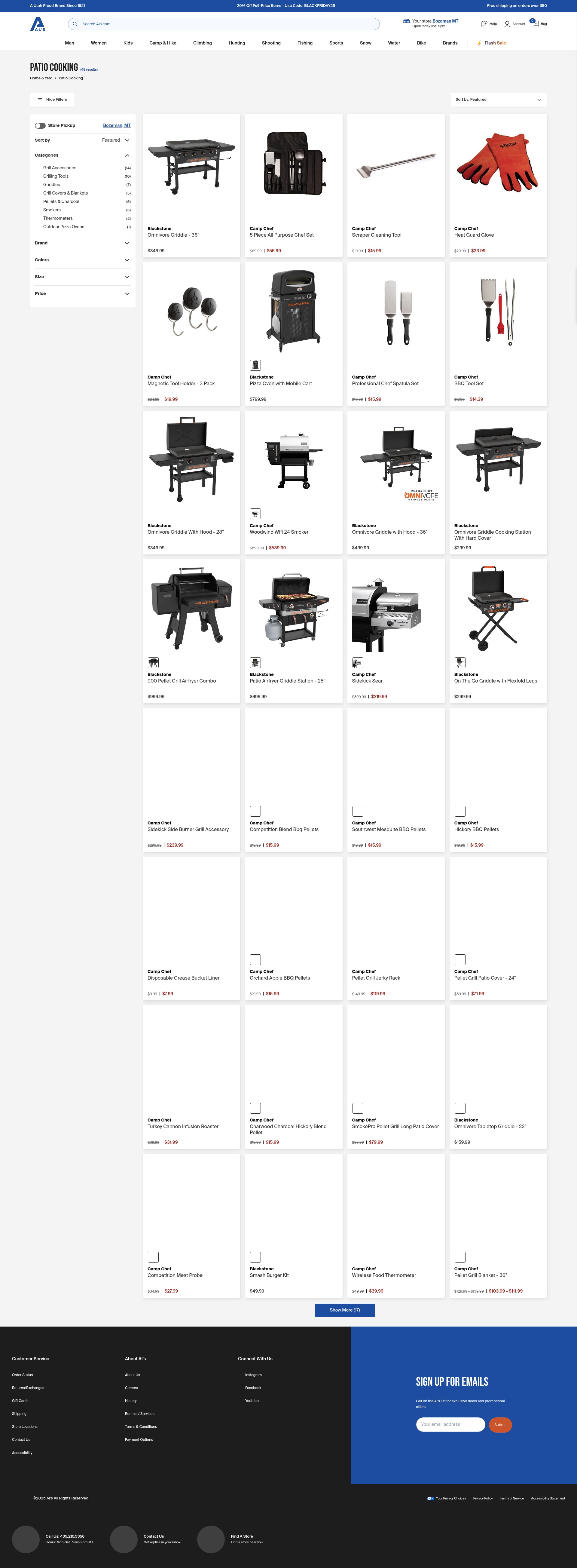 Screenshot of www.als.com