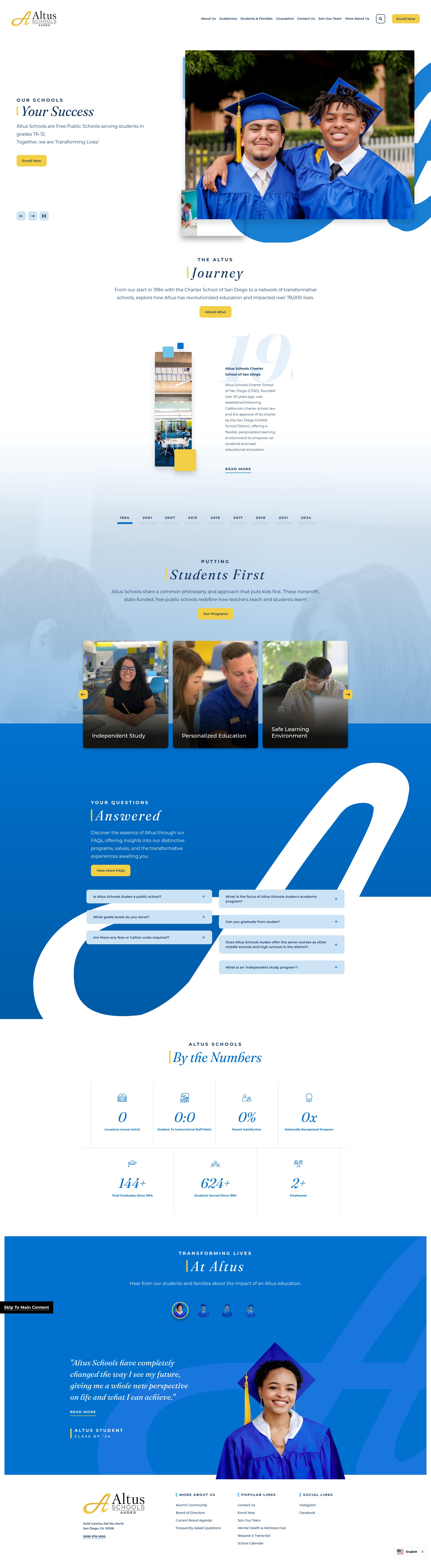 Screenshot of www.altusaudeo.com