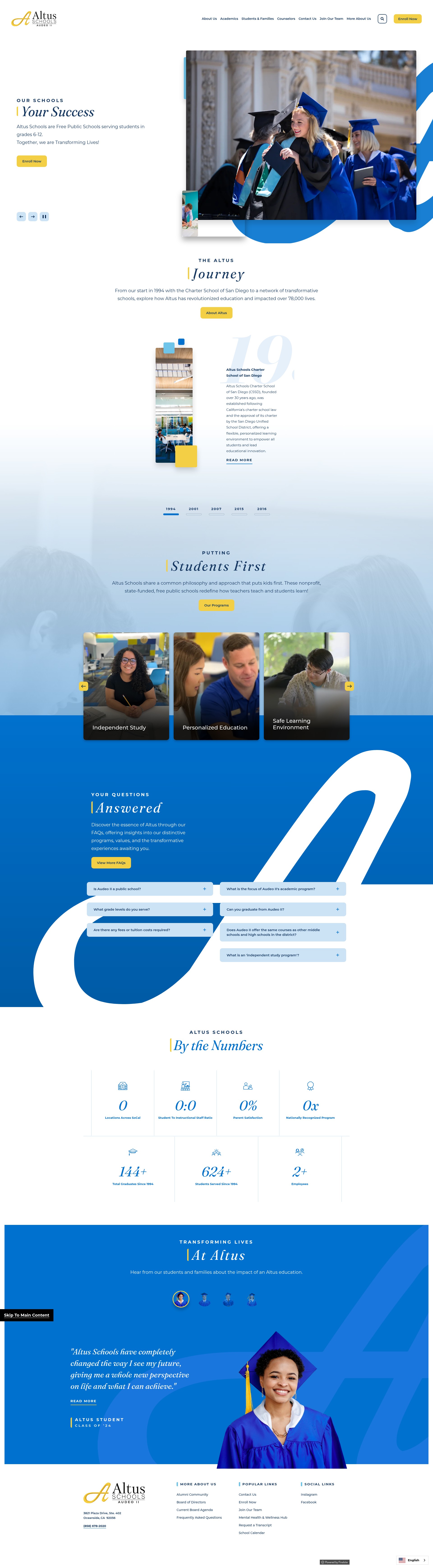 Screenshot of www.altusaudeo2.com