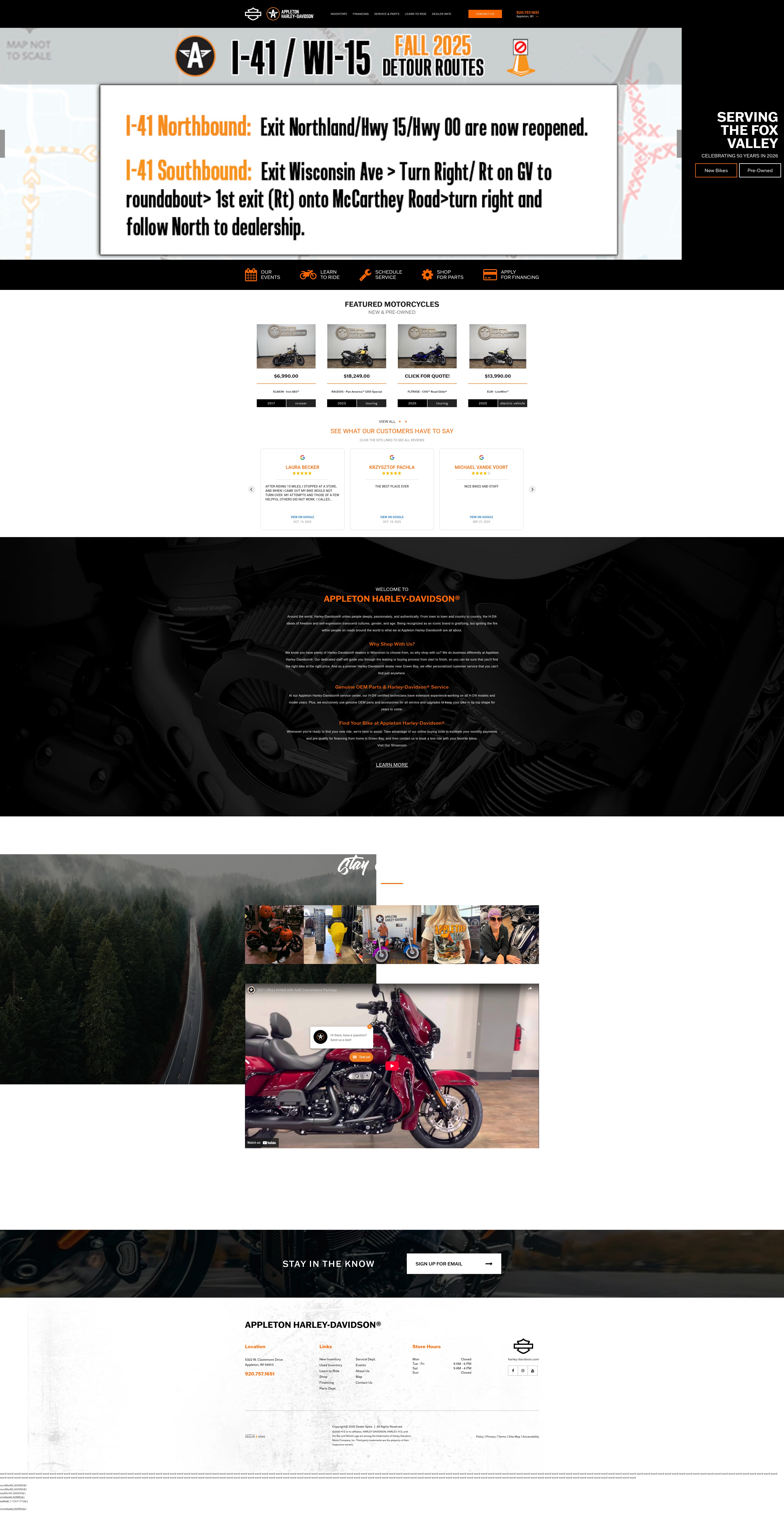 Screenshot of www.appletonhd.com