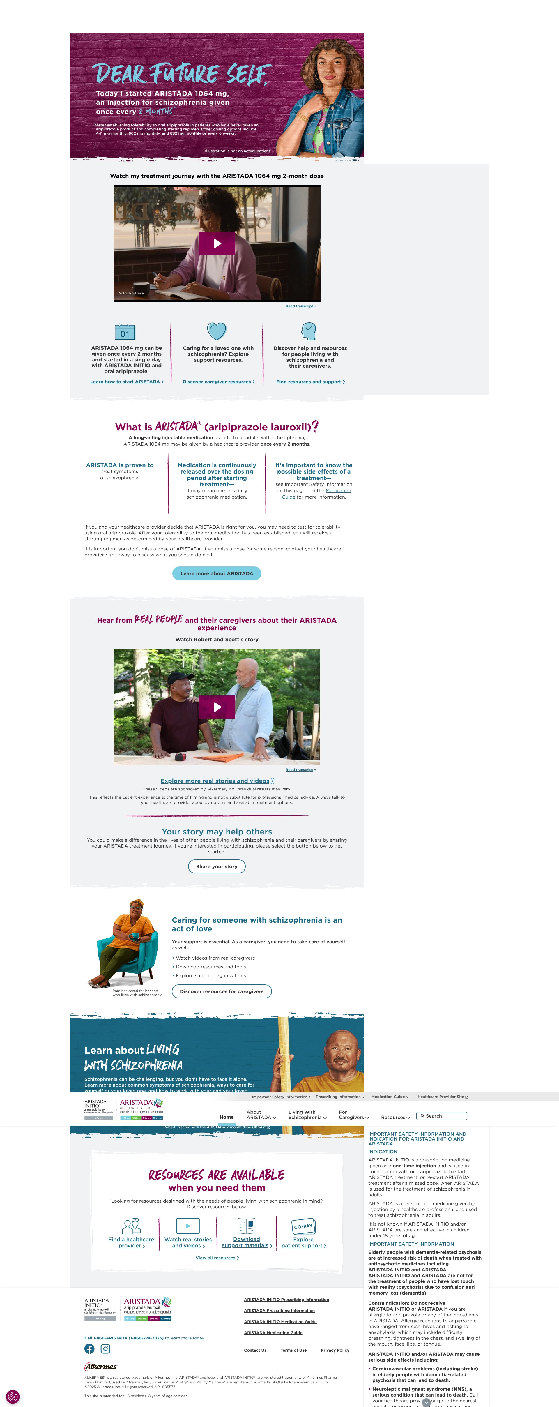 Screenshot of www.aristada.com