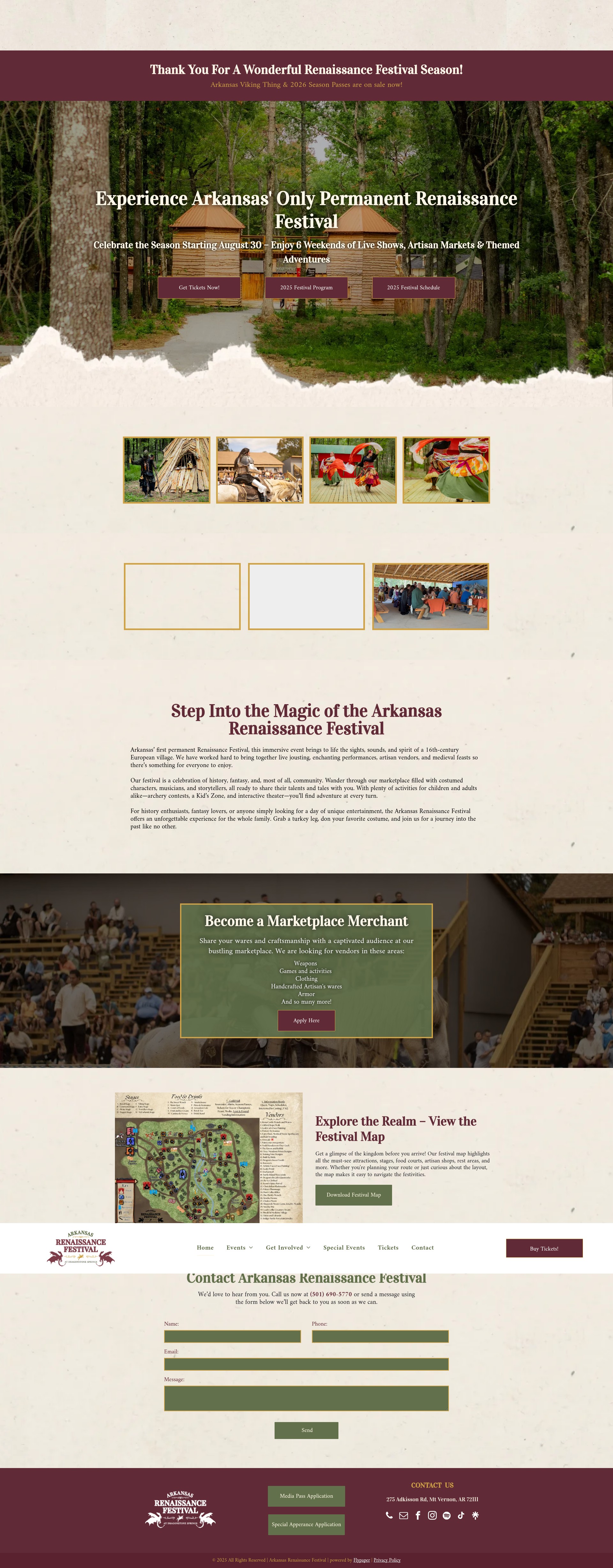 Screenshot of www.arrenfest.com