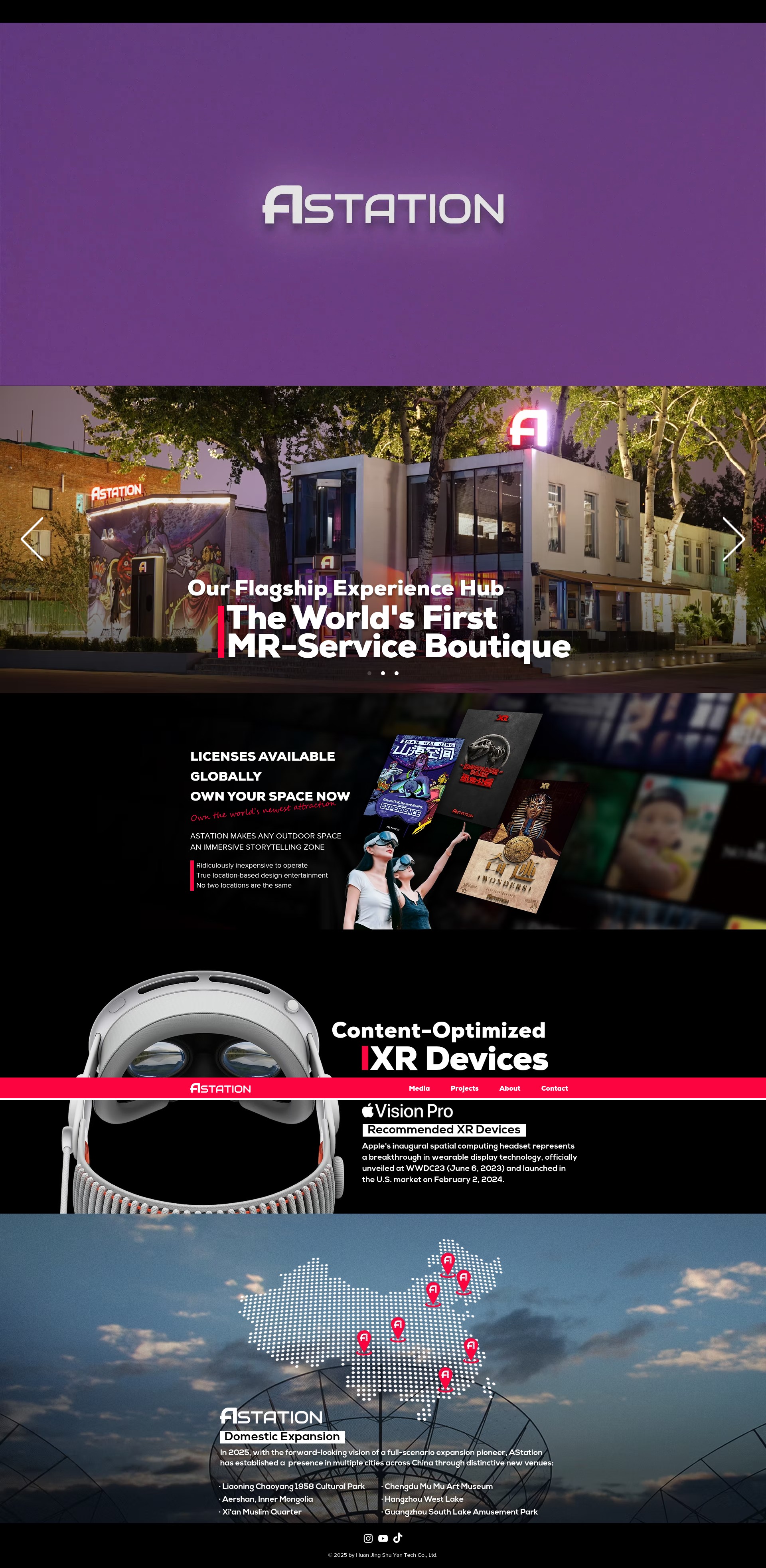 Screenshot of www.astation.com