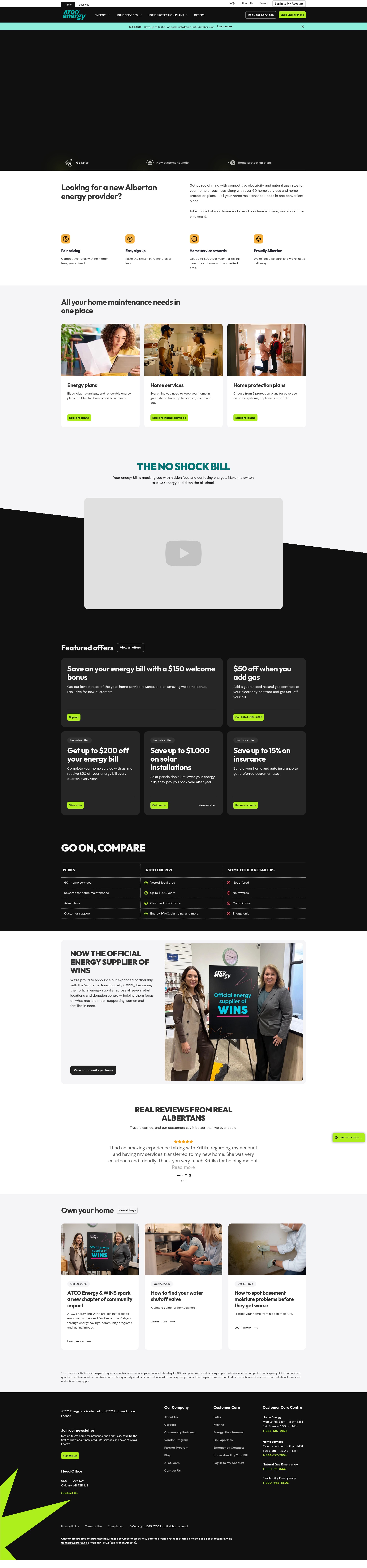 Screenshot of www.atcoenergy.com