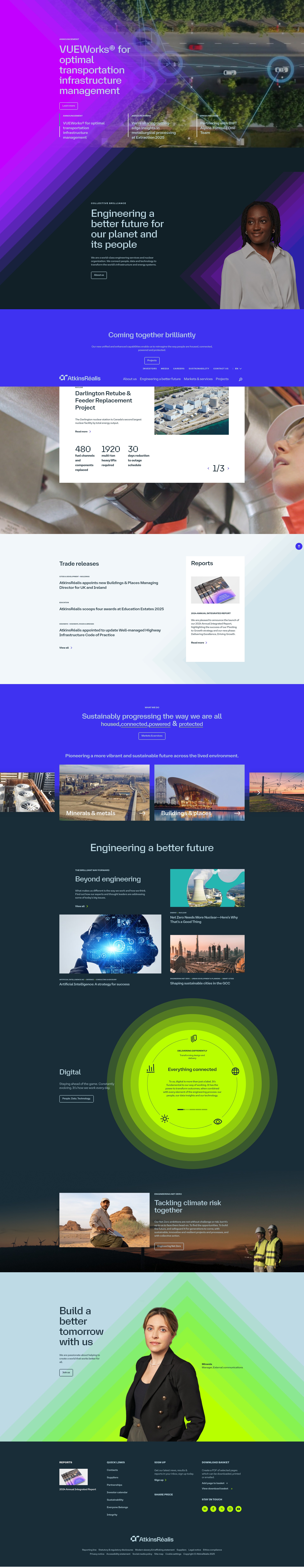 Screenshot of www.atkinsrealis.com