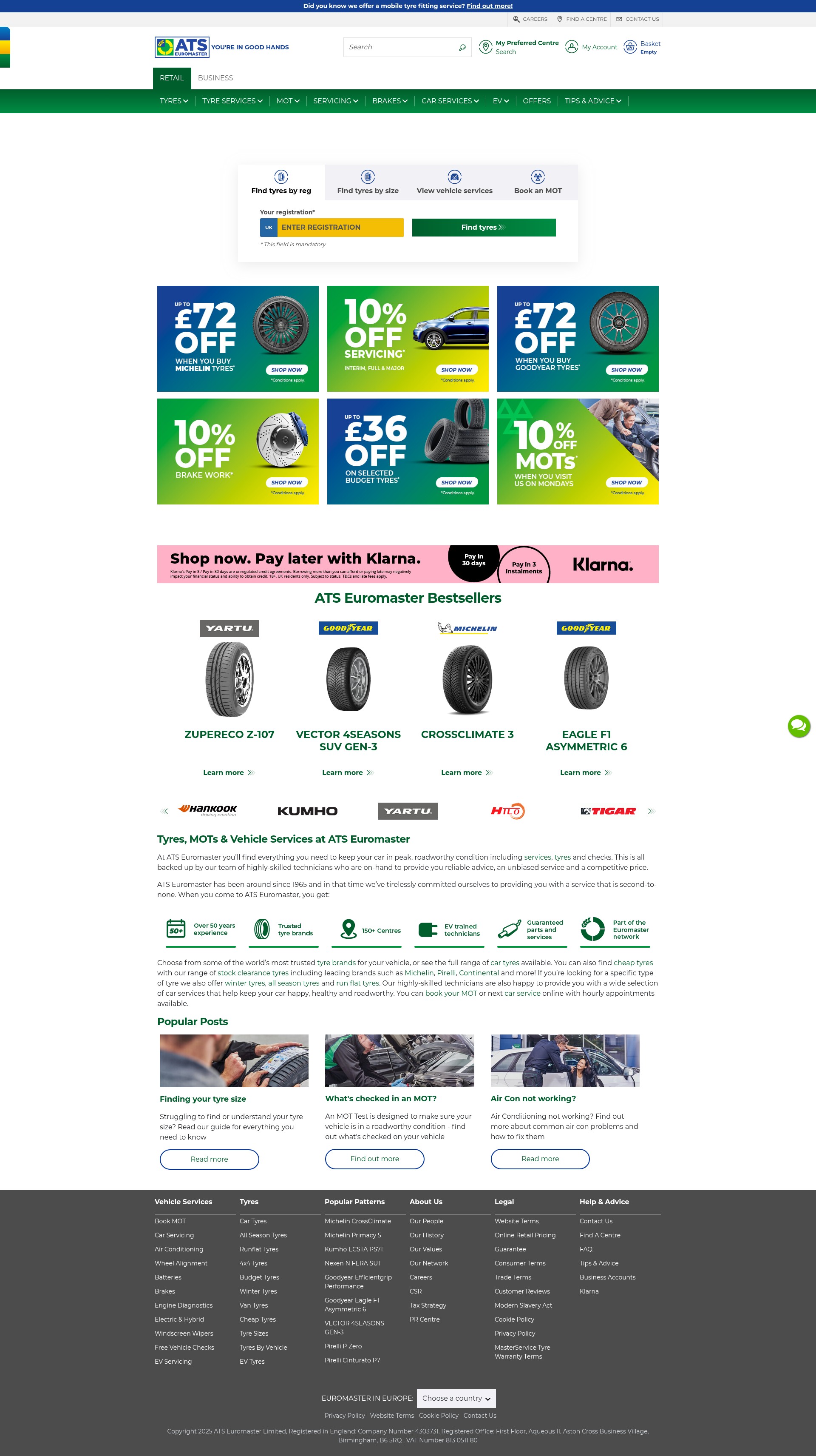 Screenshot of www.atseuromaster.co.uk