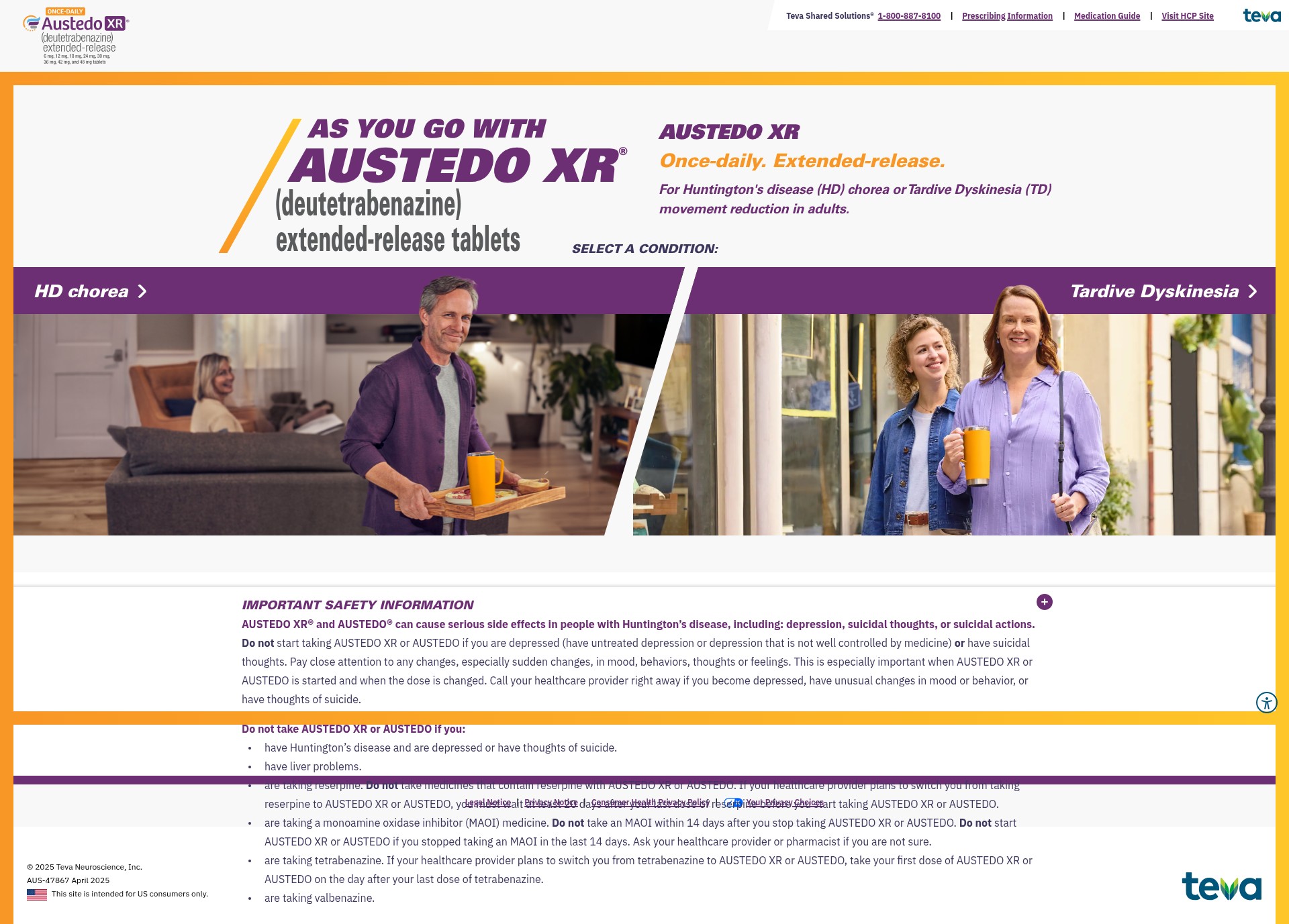 Screenshot of www.austedo.com