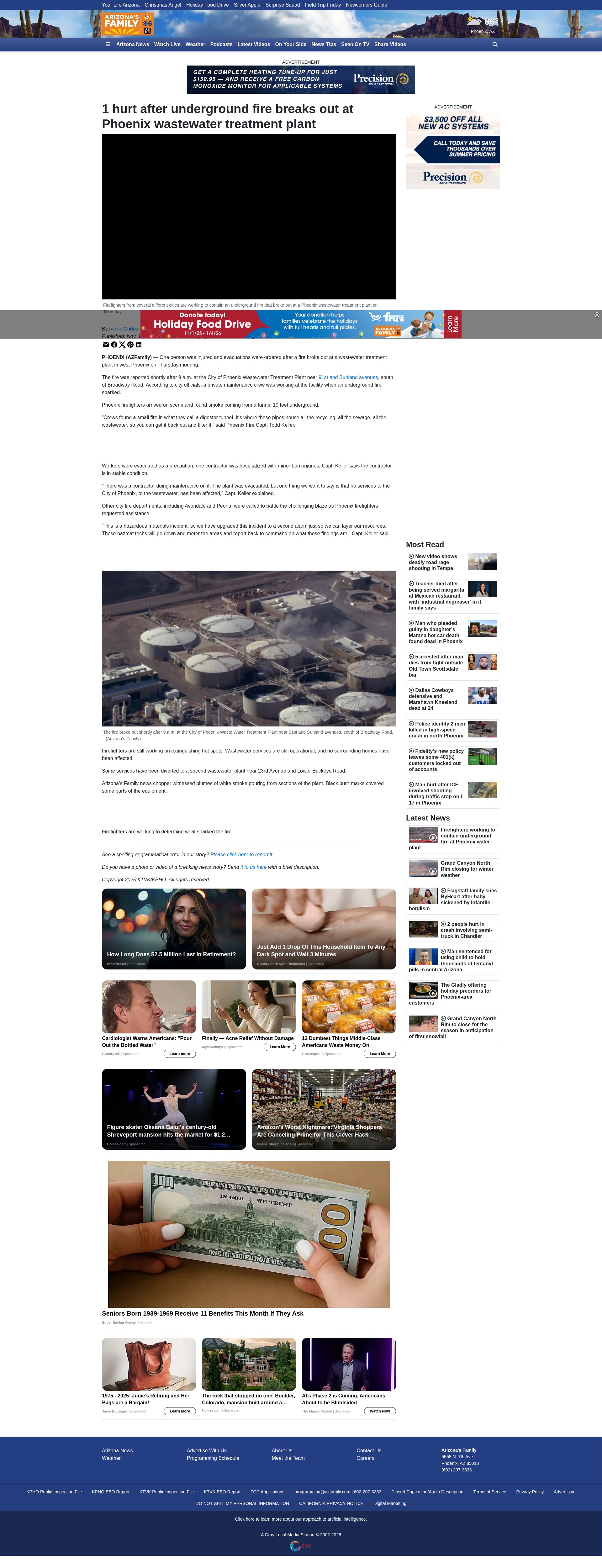Screenshot of www.azfamily.com