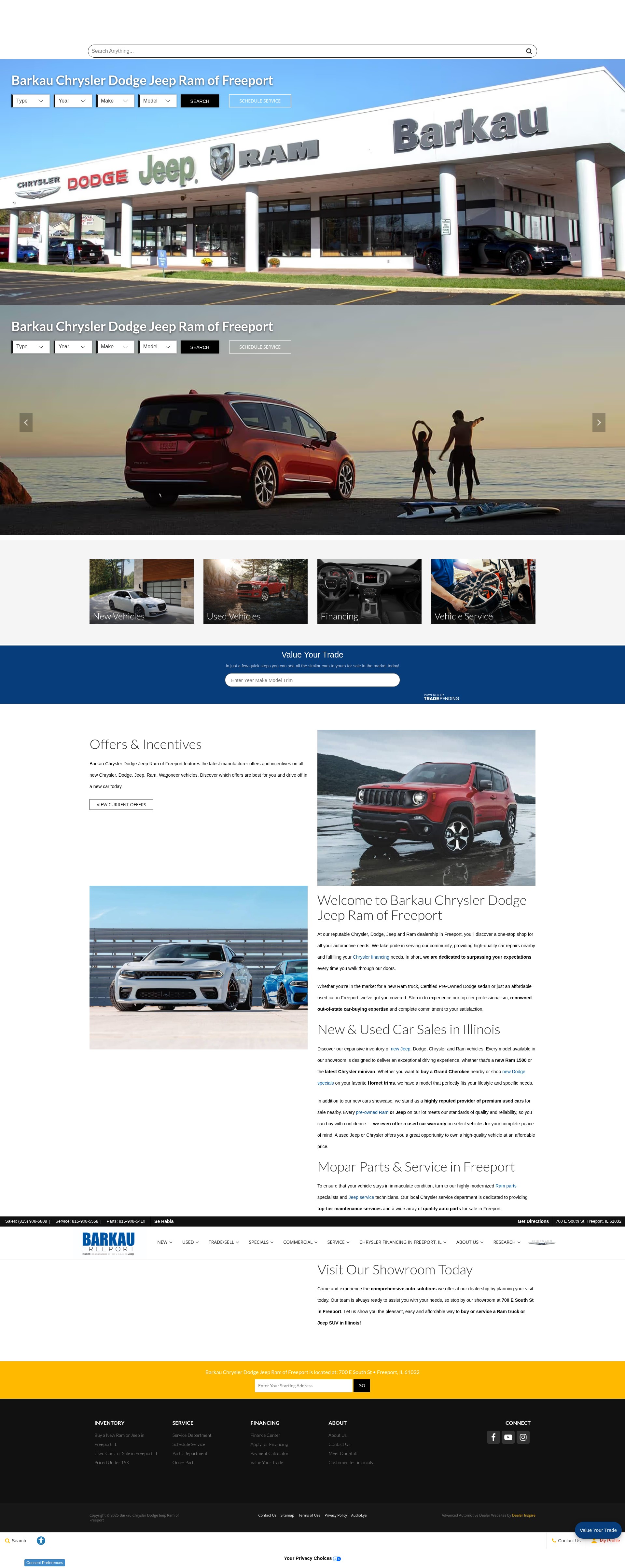 Screenshot of www.barkaucdjr.com