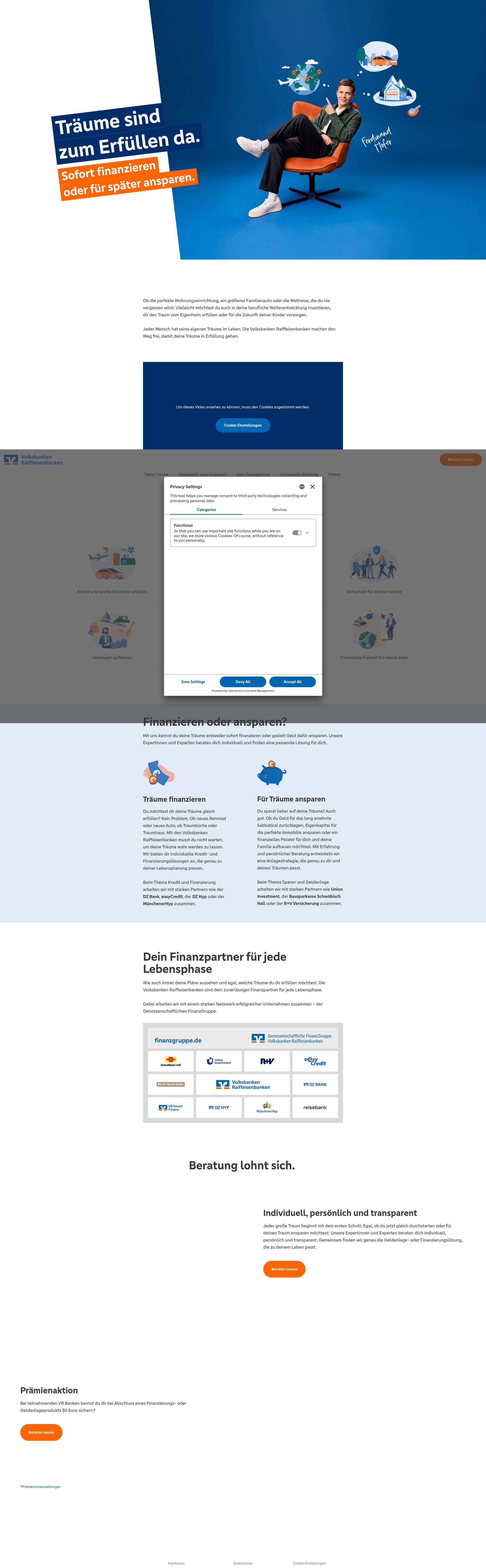 Screenshot of www.bayern-vr.de