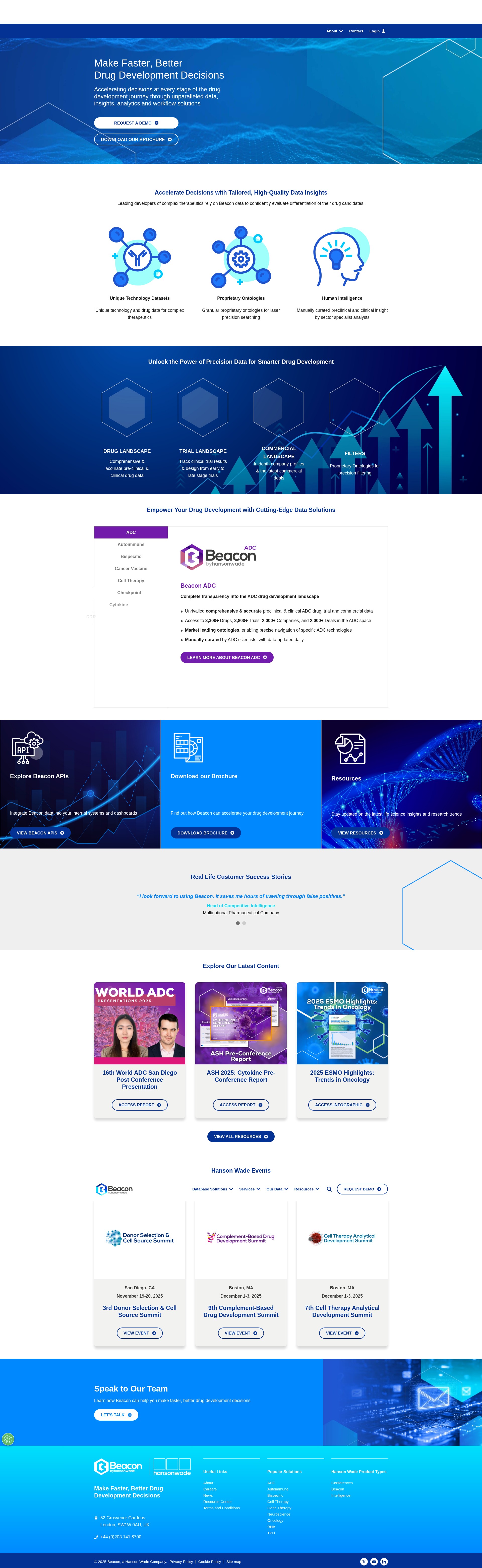 Screenshot of www.beacon-intelligence.com