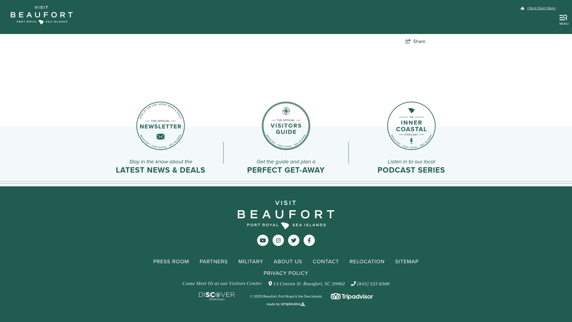 Screenshot of www.beaufortsc.org
