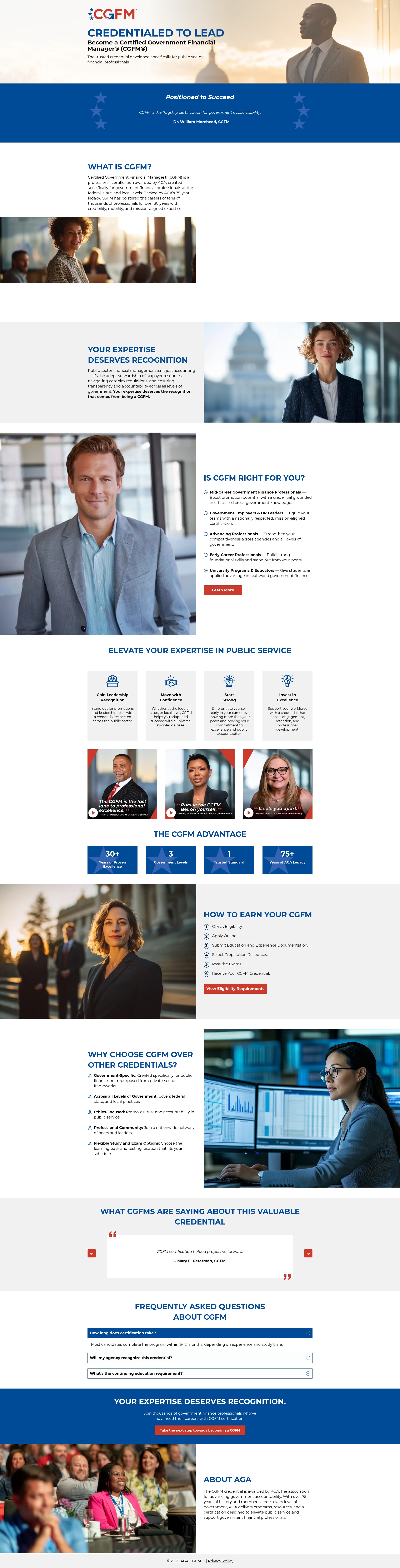 Screenshot of www.becomeacgfm.org