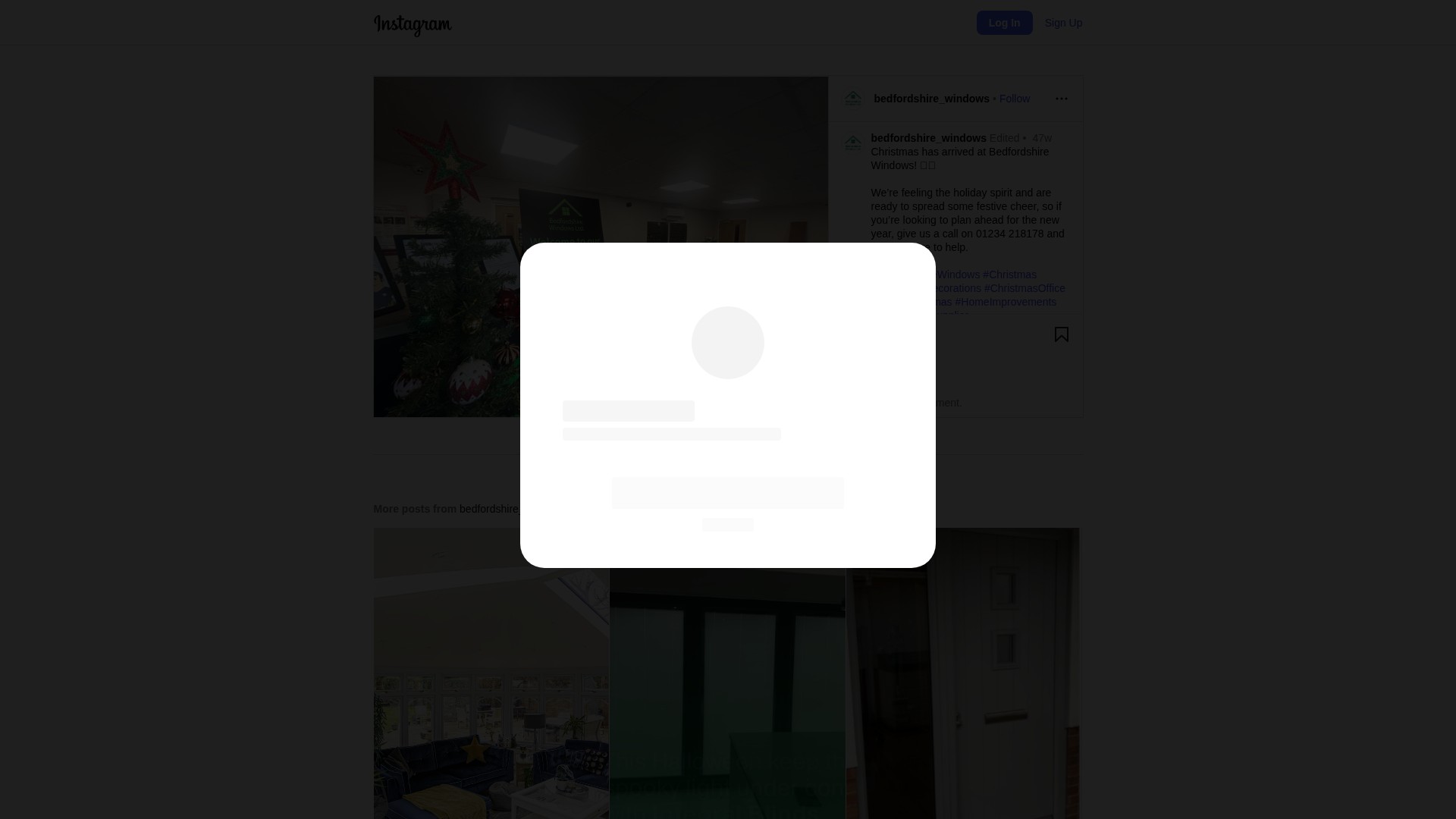 Screenshot of www.bedfordshirewindows.co.uk