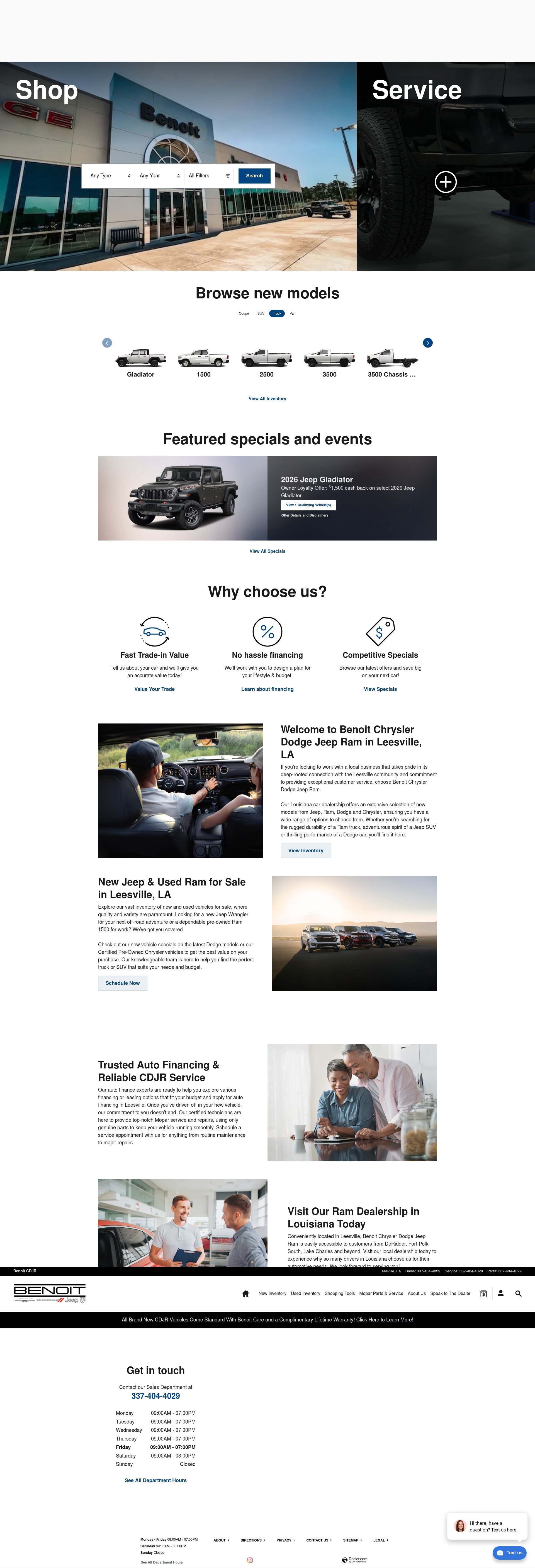 Screenshot of www.benoitcdjr.com