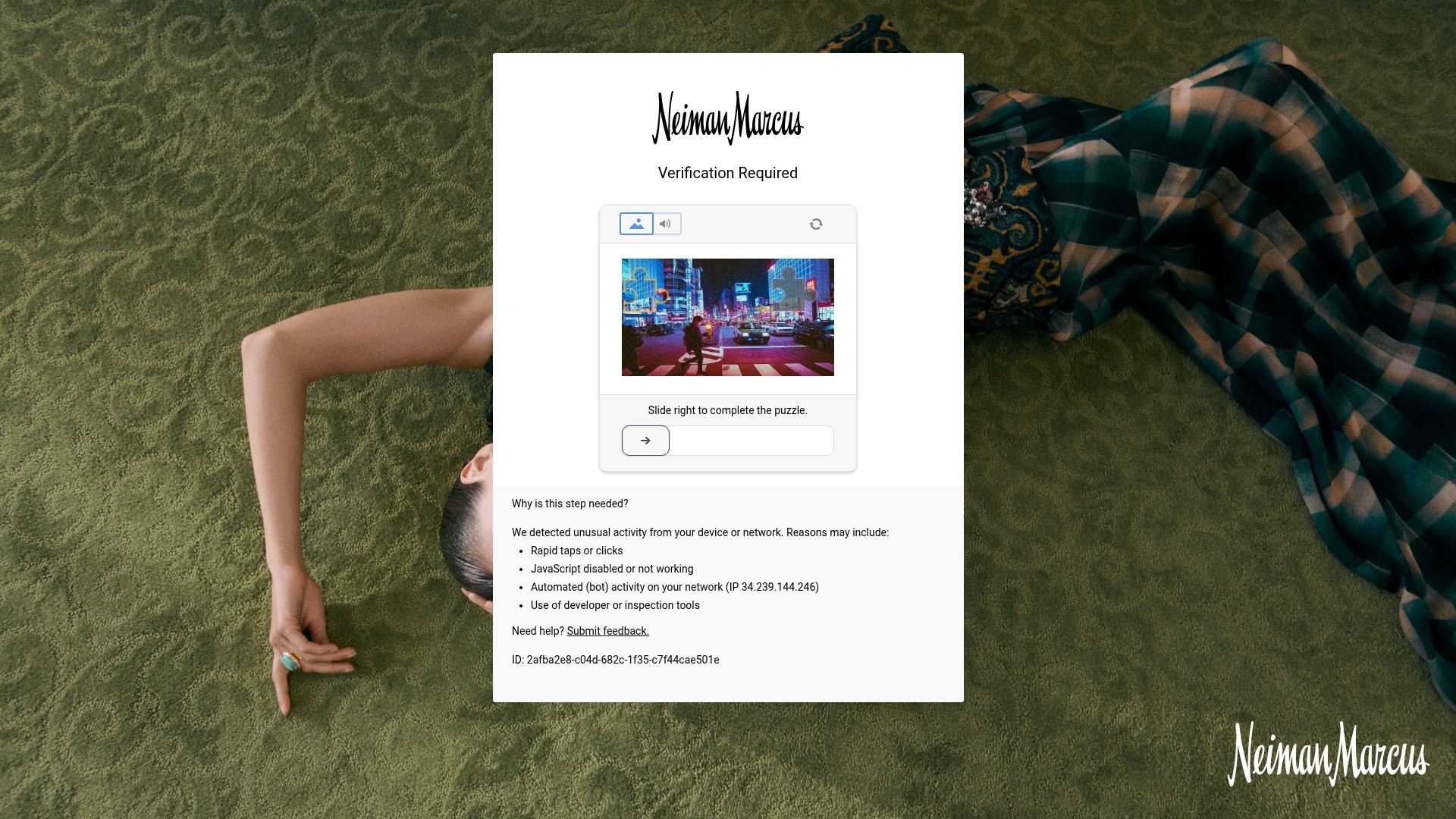 Screenshot of www.bergdorfgoodman.com