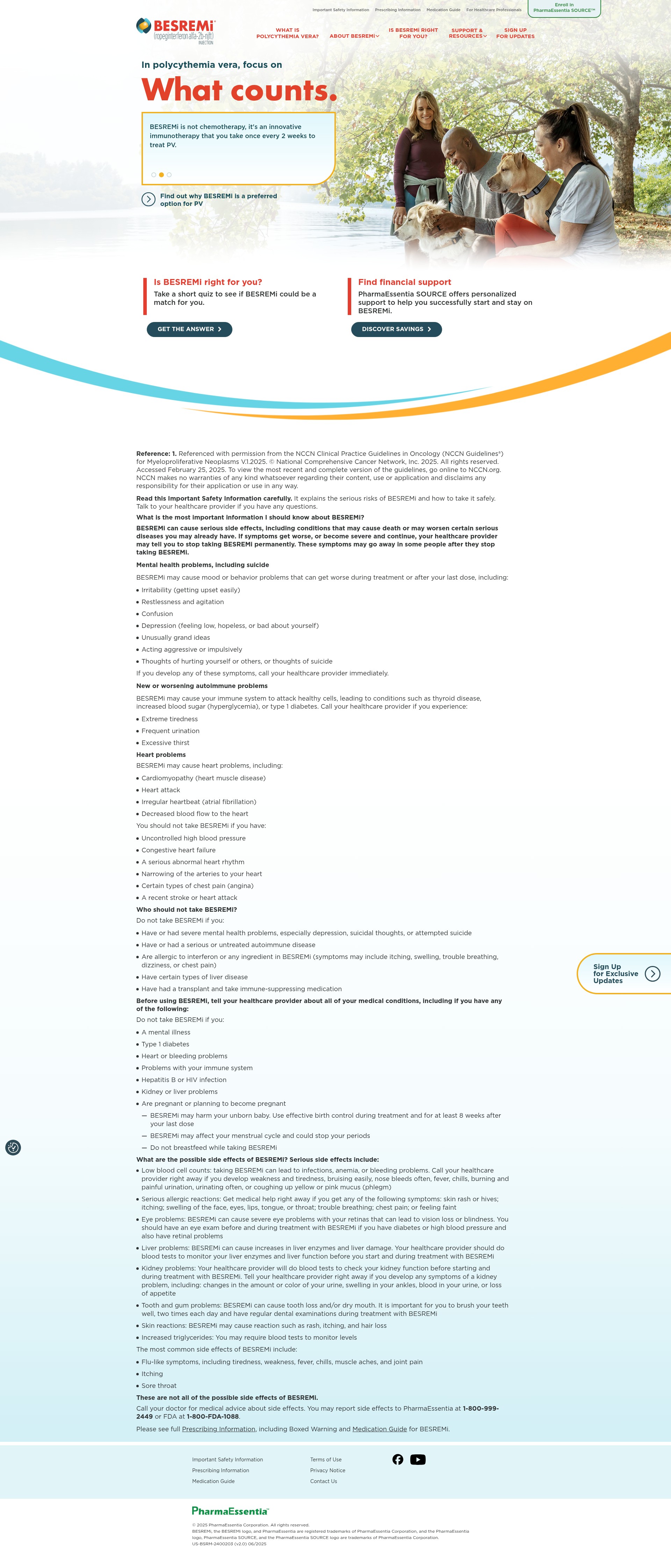Screenshot of www.besremi.com
