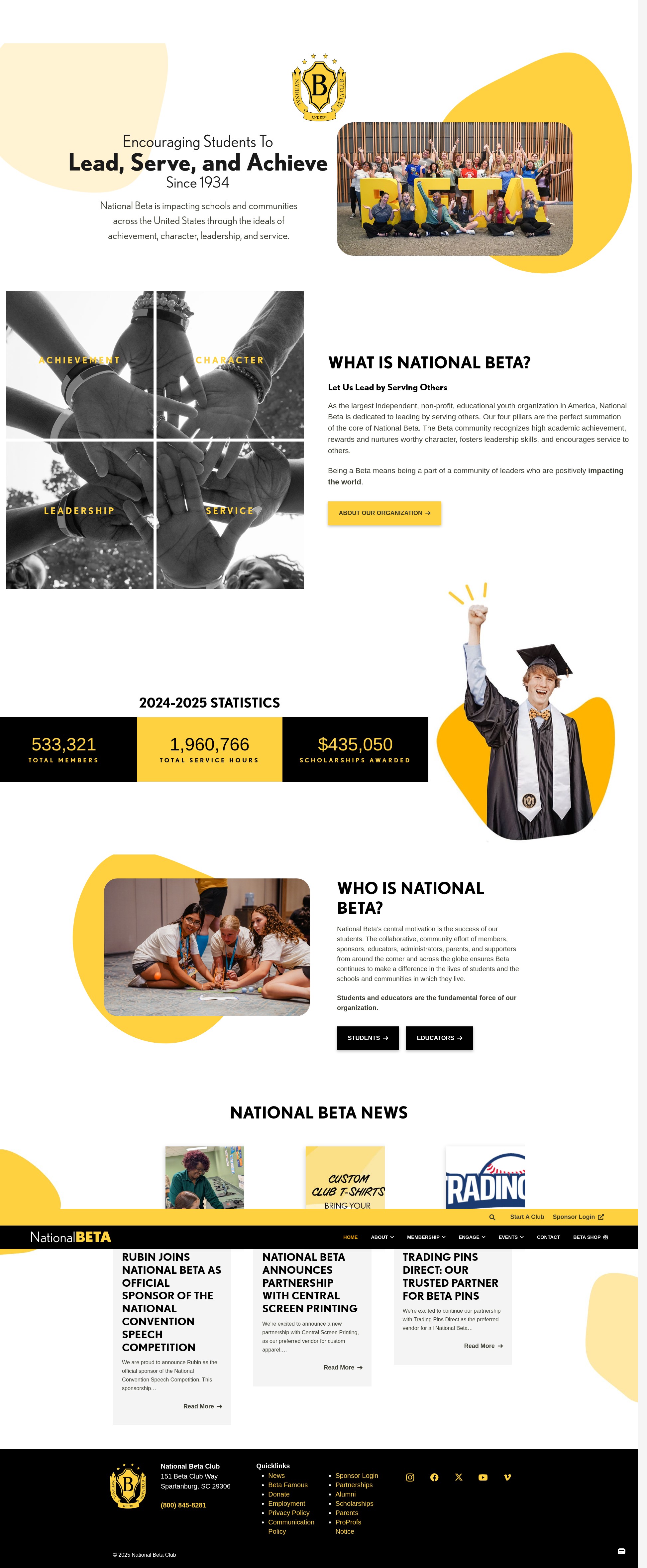 Screenshot of www.betaclub.org