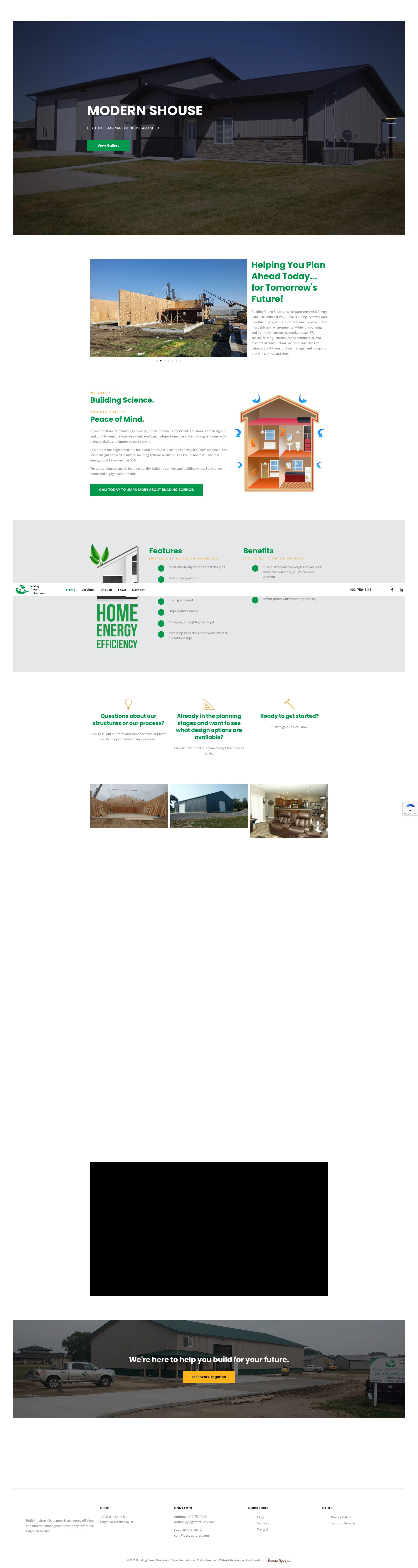 Screenshot of www.bgstructures.com
