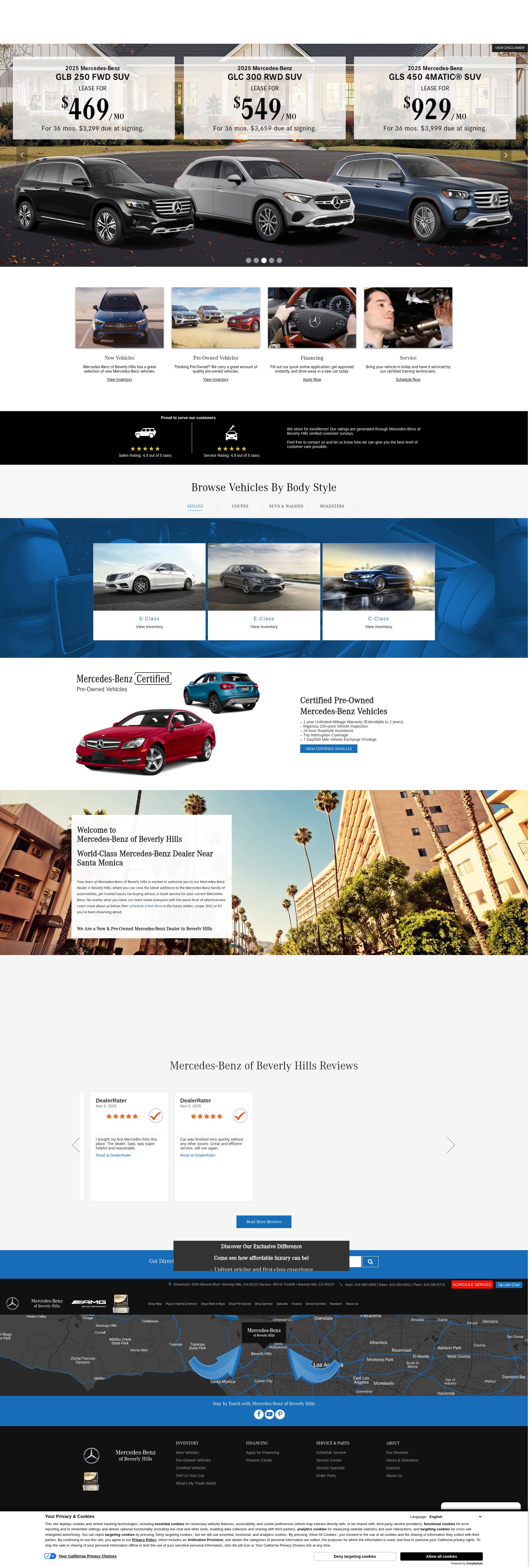 Screenshot of www.bhbenz.com