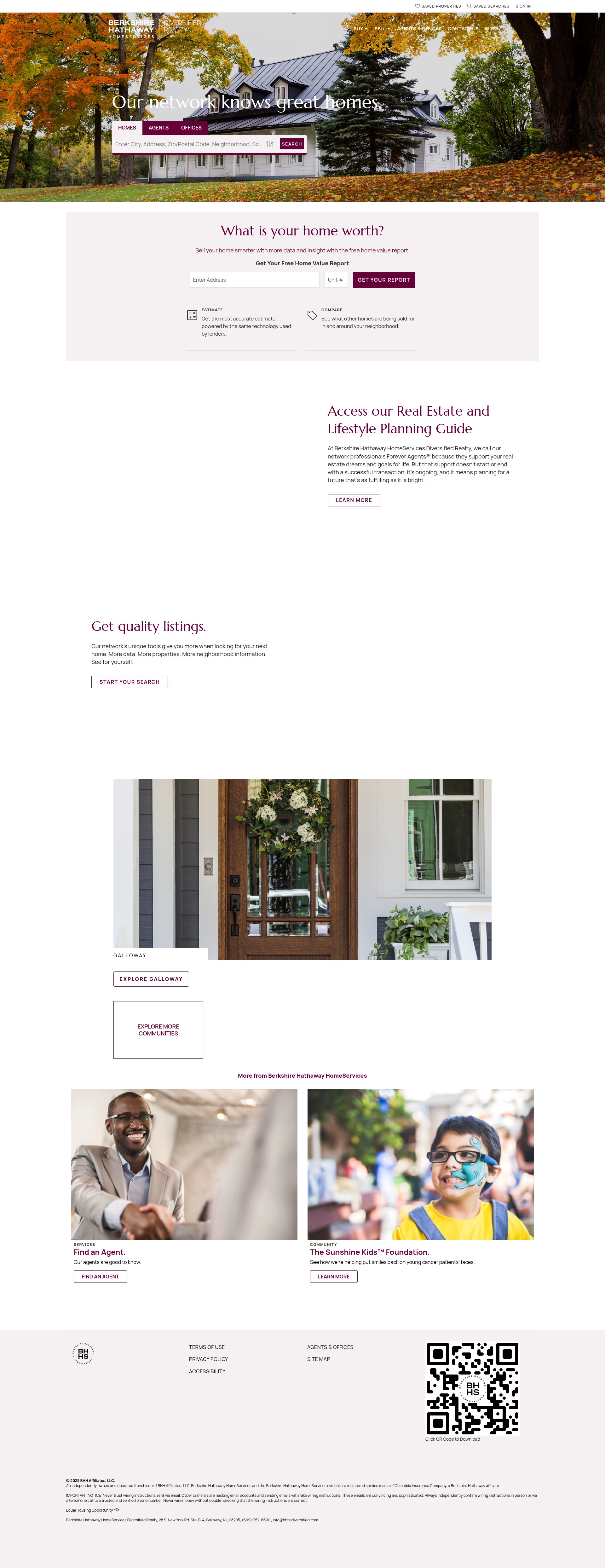 Screenshot of www.bhhsdiversified.com
