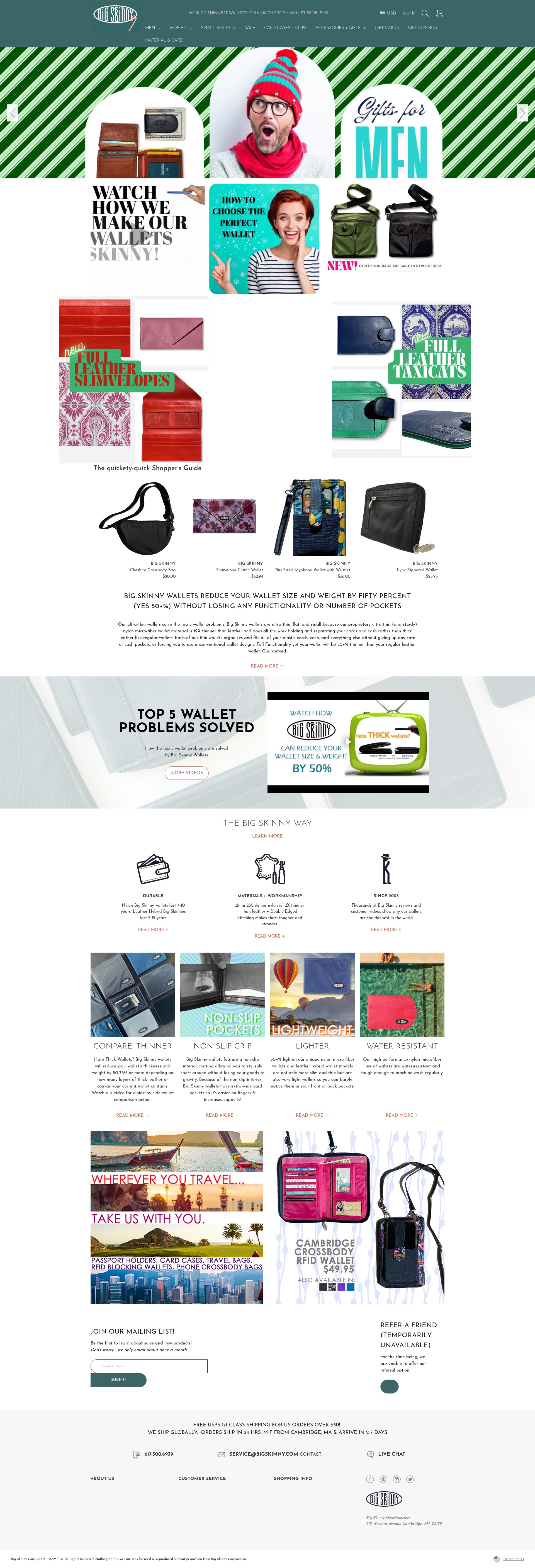 Screenshot of www.bigskinny.net
