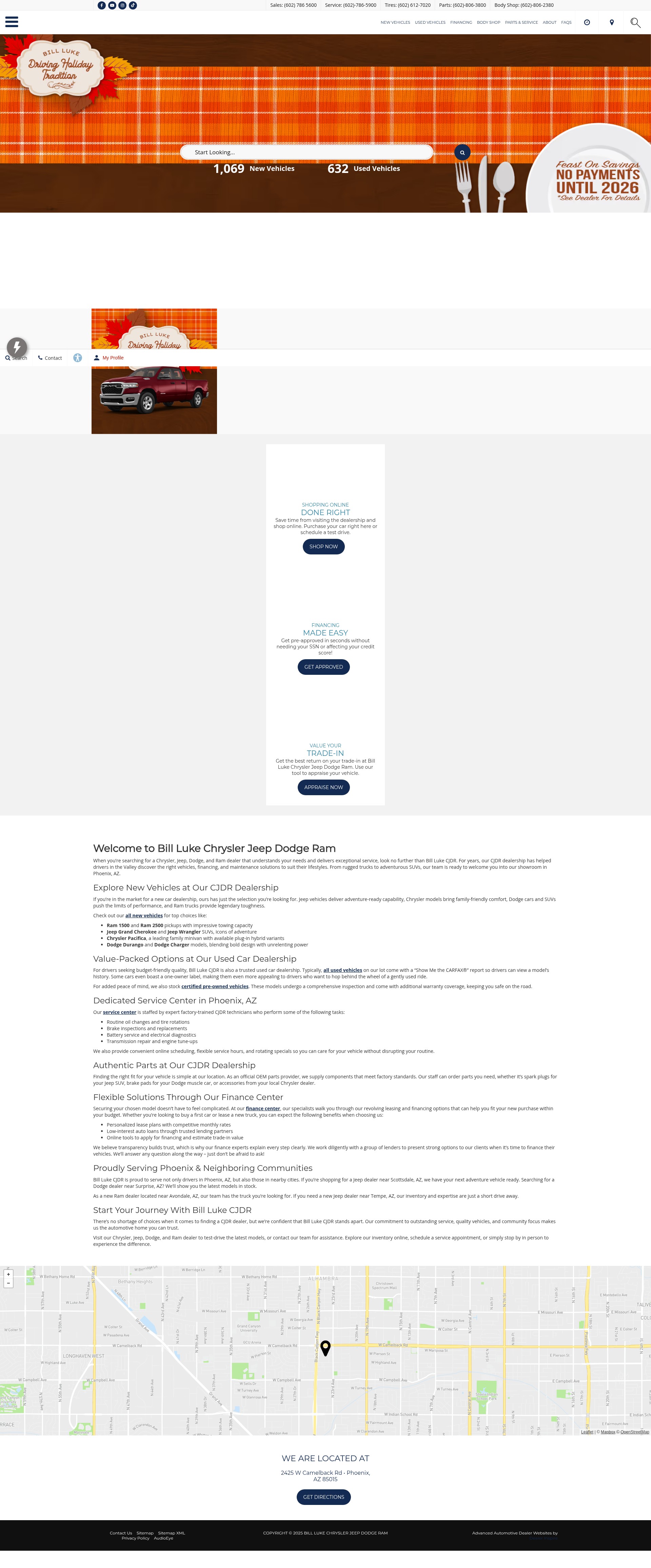 Screenshot of www.billluke.com