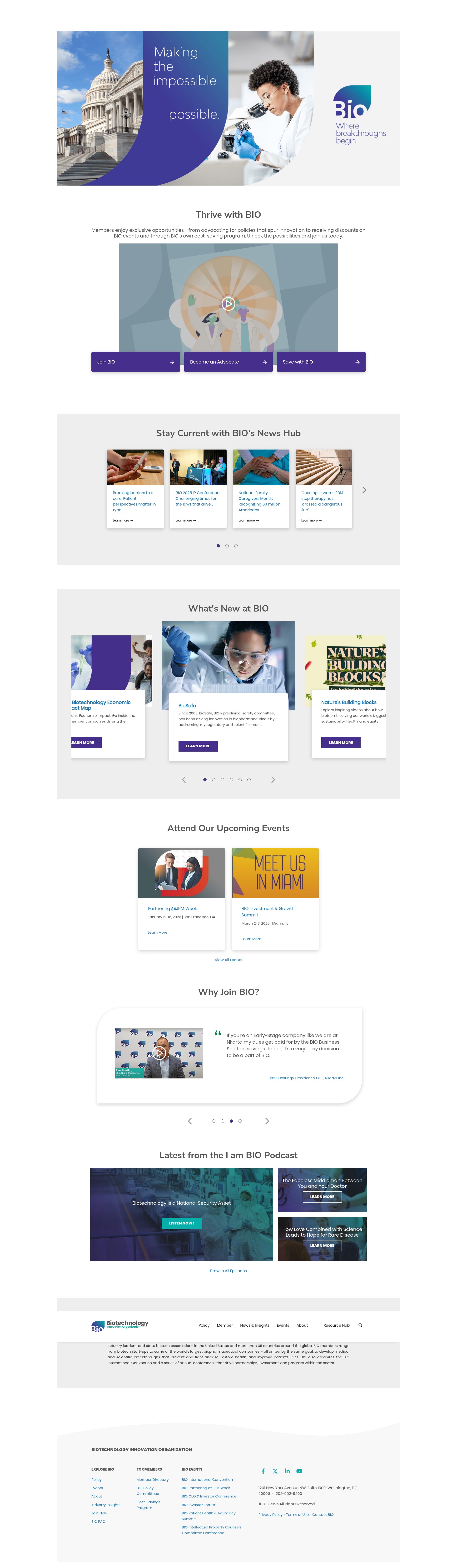 Screenshot of www.bio.org