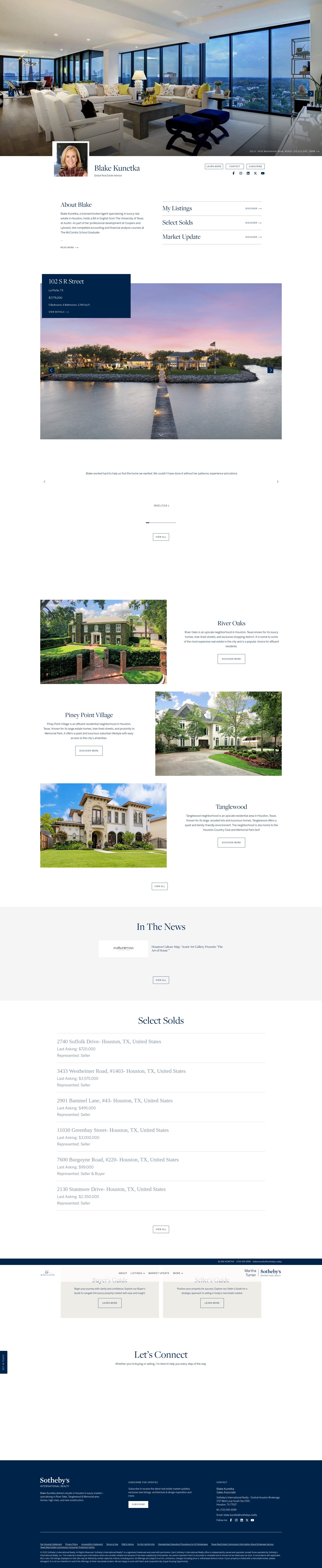 Screenshot of www.blakekunetka.com
