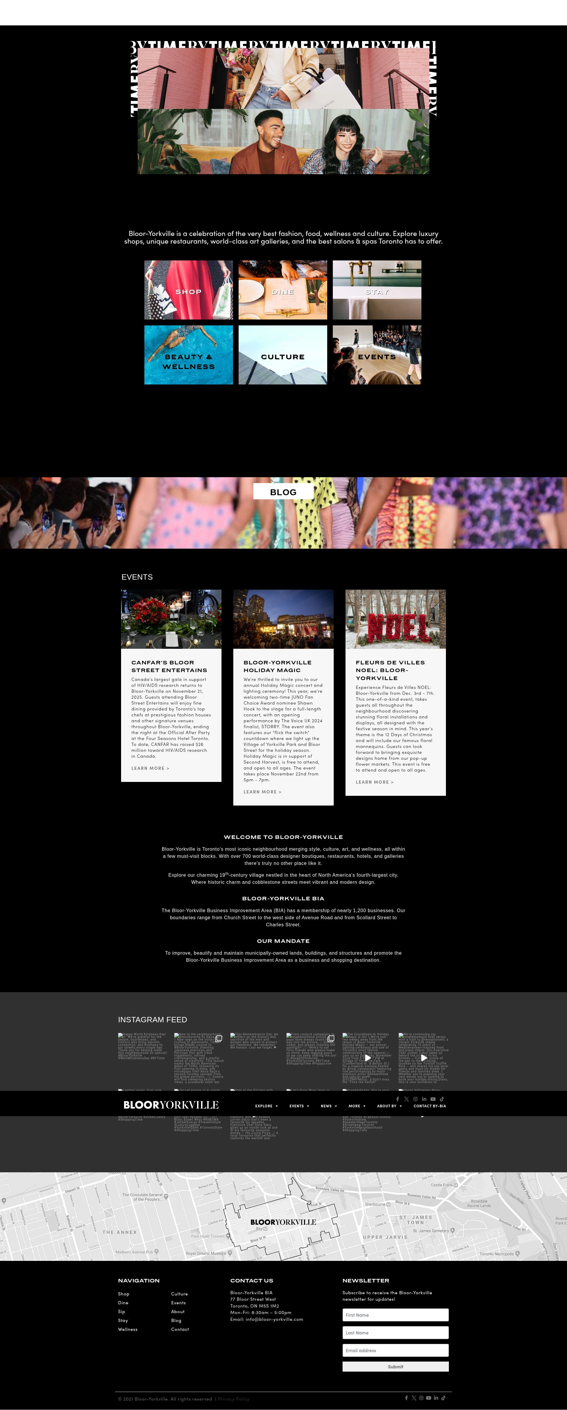 Screenshot of www.bloor-yorkville.com