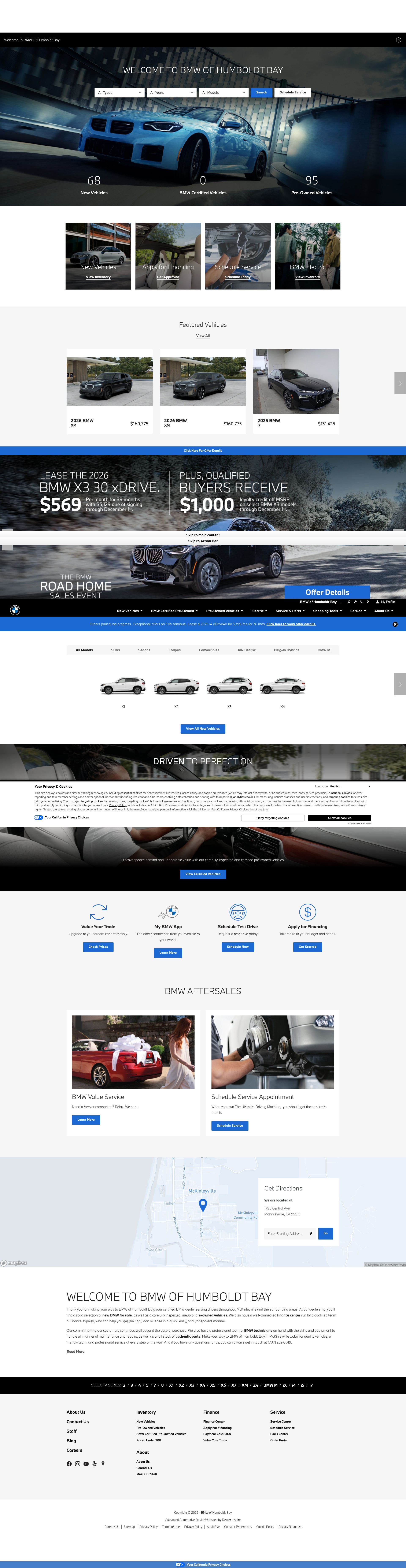 Screenshot of www.bmwofhumboldtbay.com