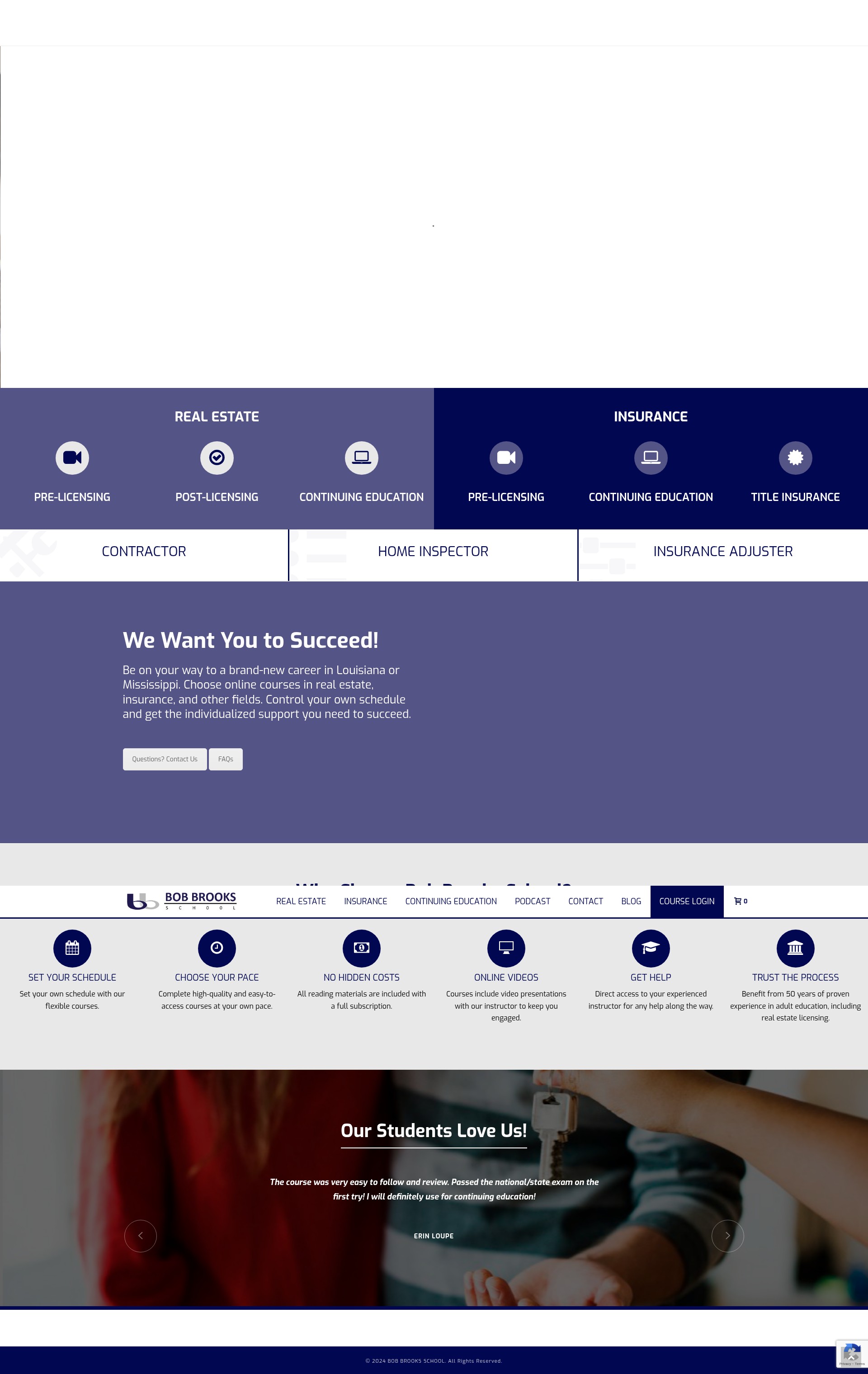 Screenshot of www.bobbrooks.com