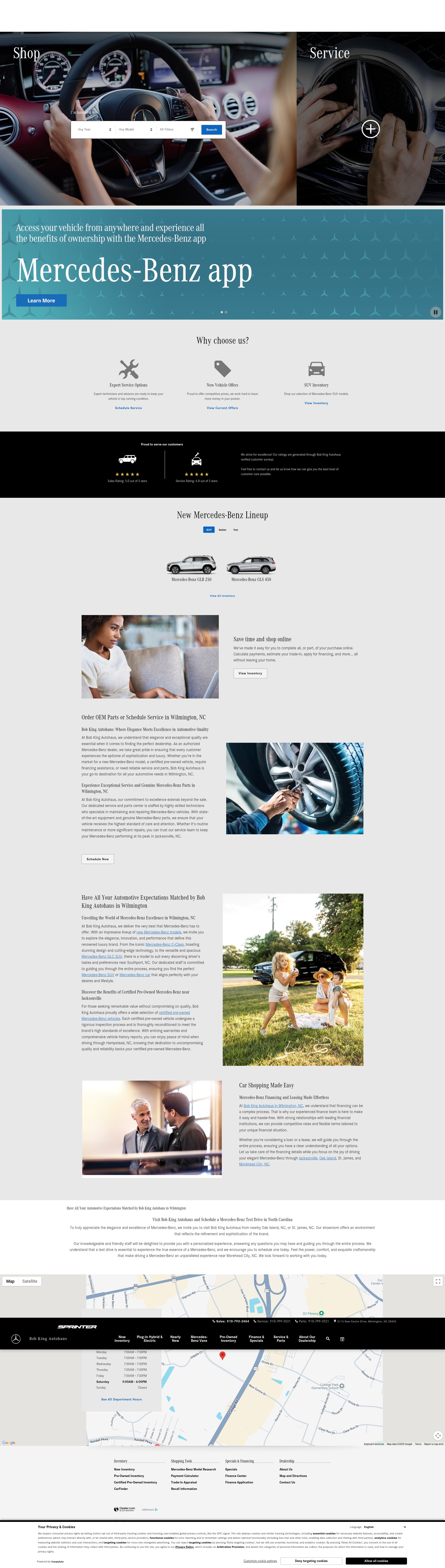 Screenshot of www.bobkingmb.com