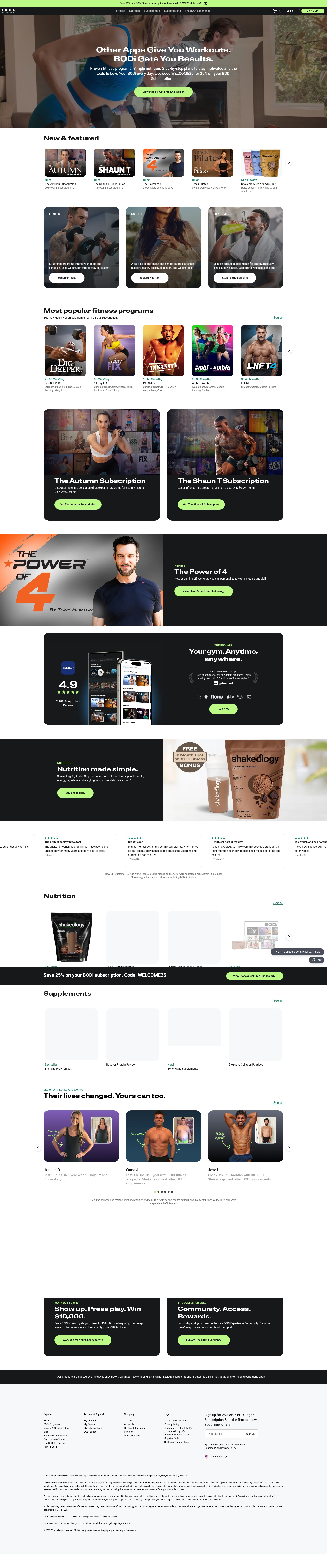 Screenshot of www.bodi.com
