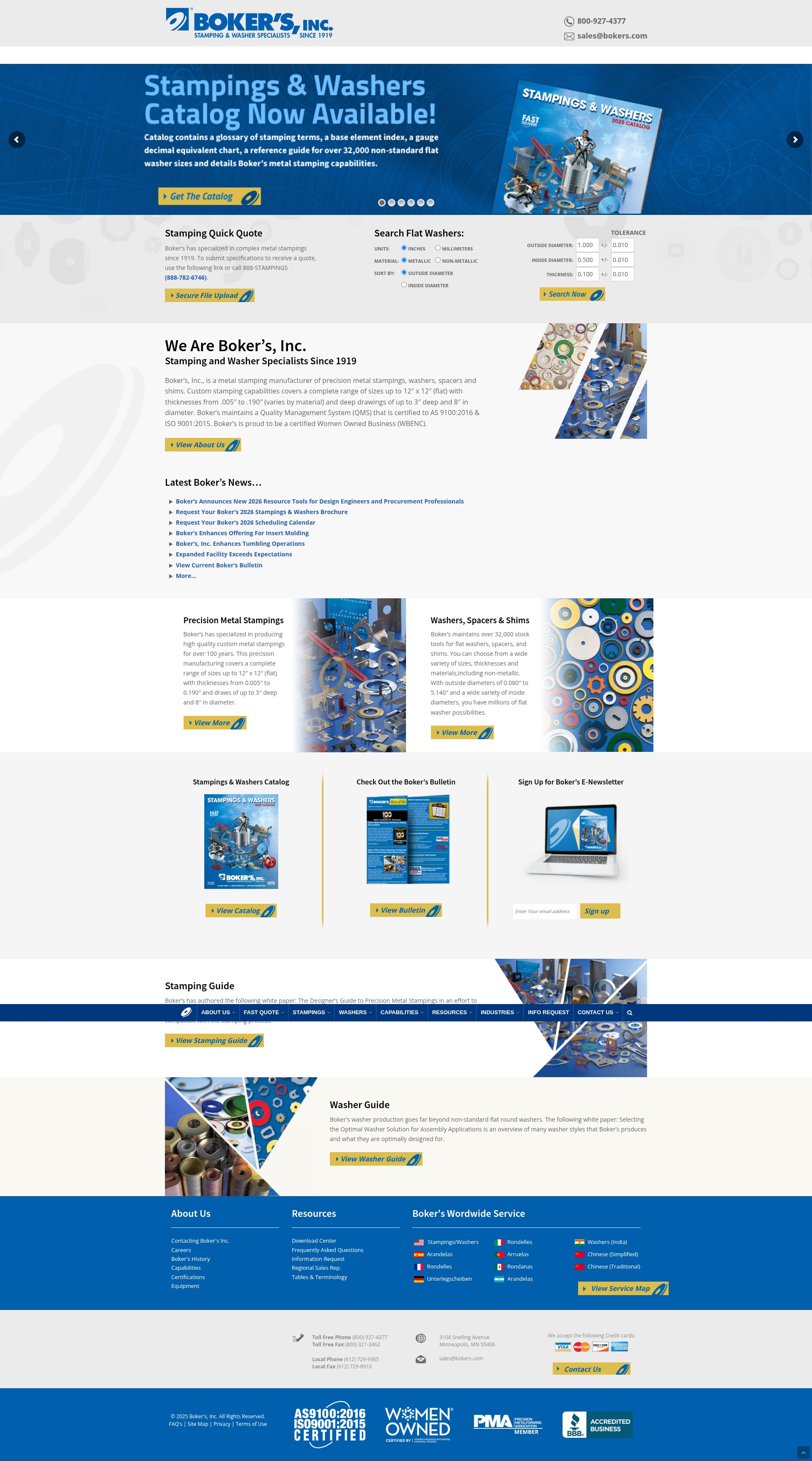 Screenshot of www.bokers.com