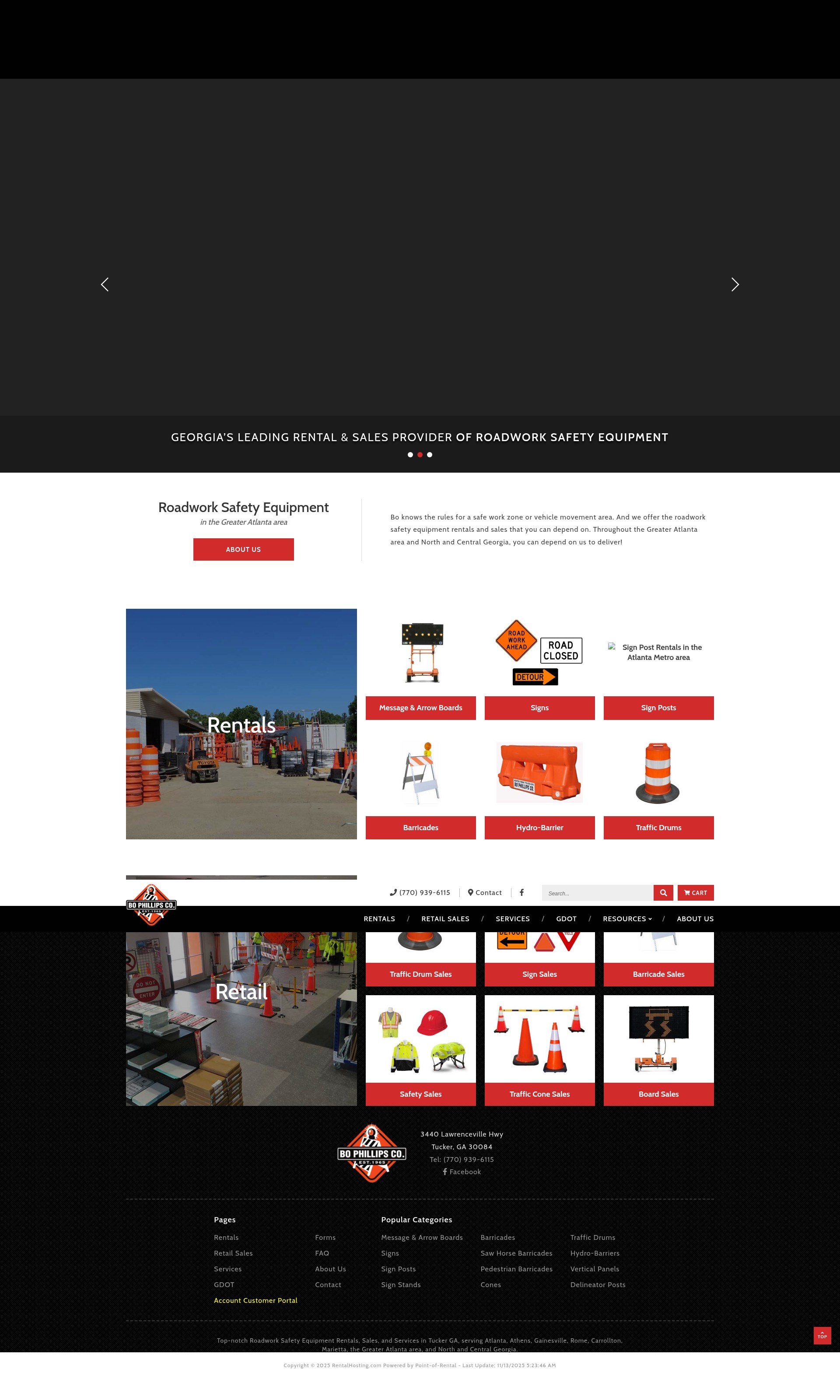 Screenshot of www.bophillips.com