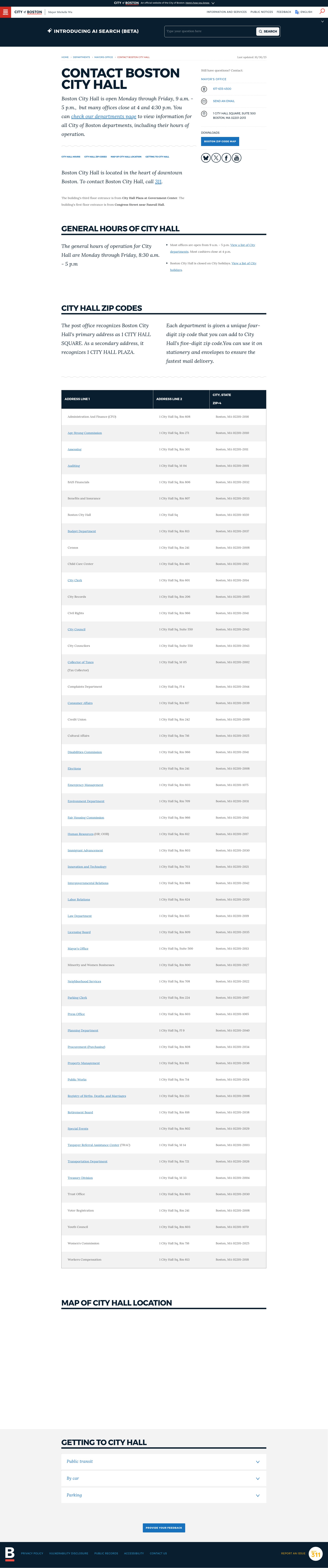 Screenshot of www.boston.gov