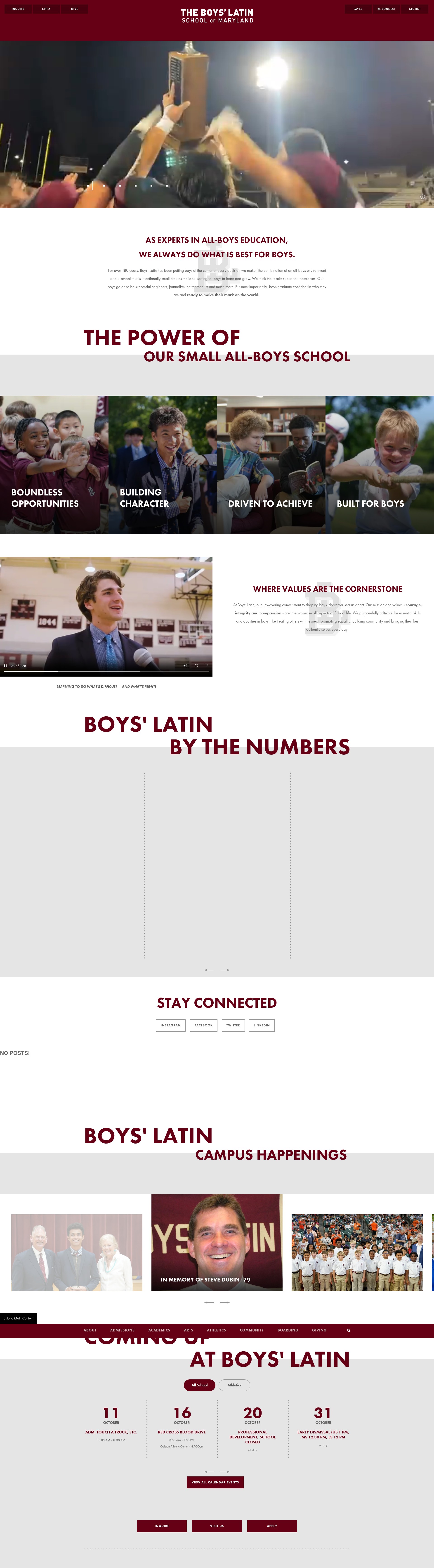 Screenshot of www.boyslatinmd.com