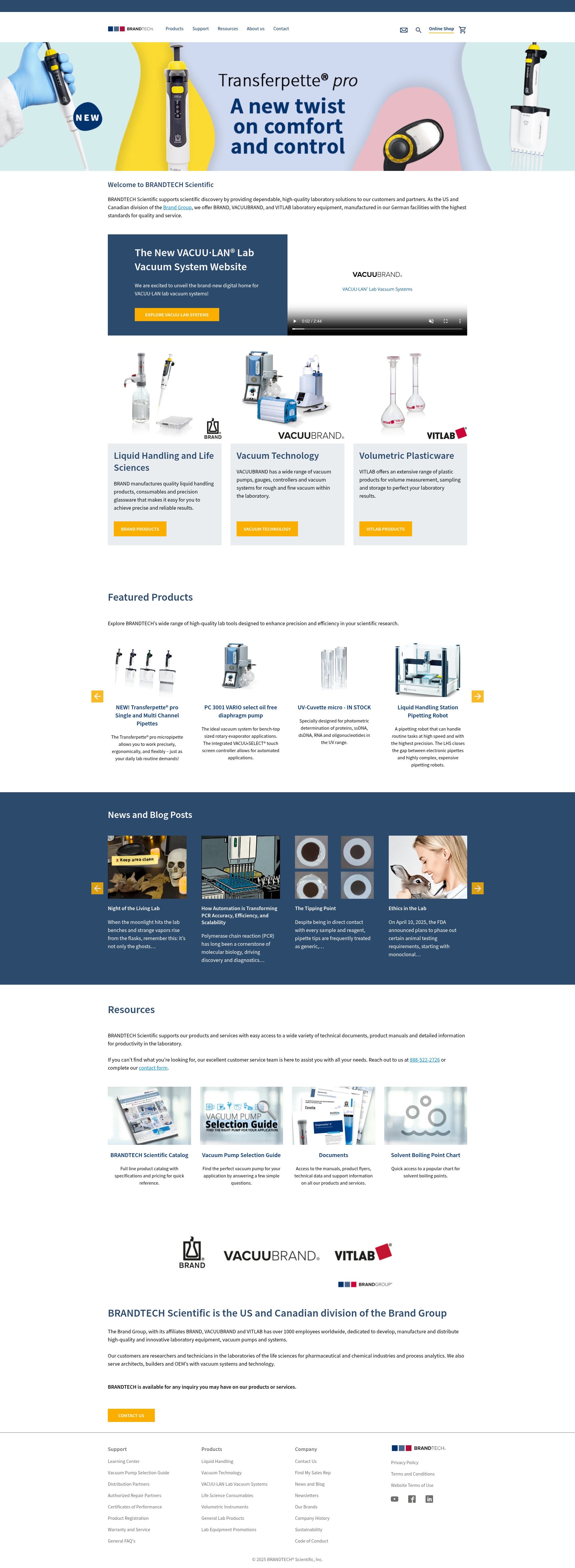 Screenshot of www.brandtech.com