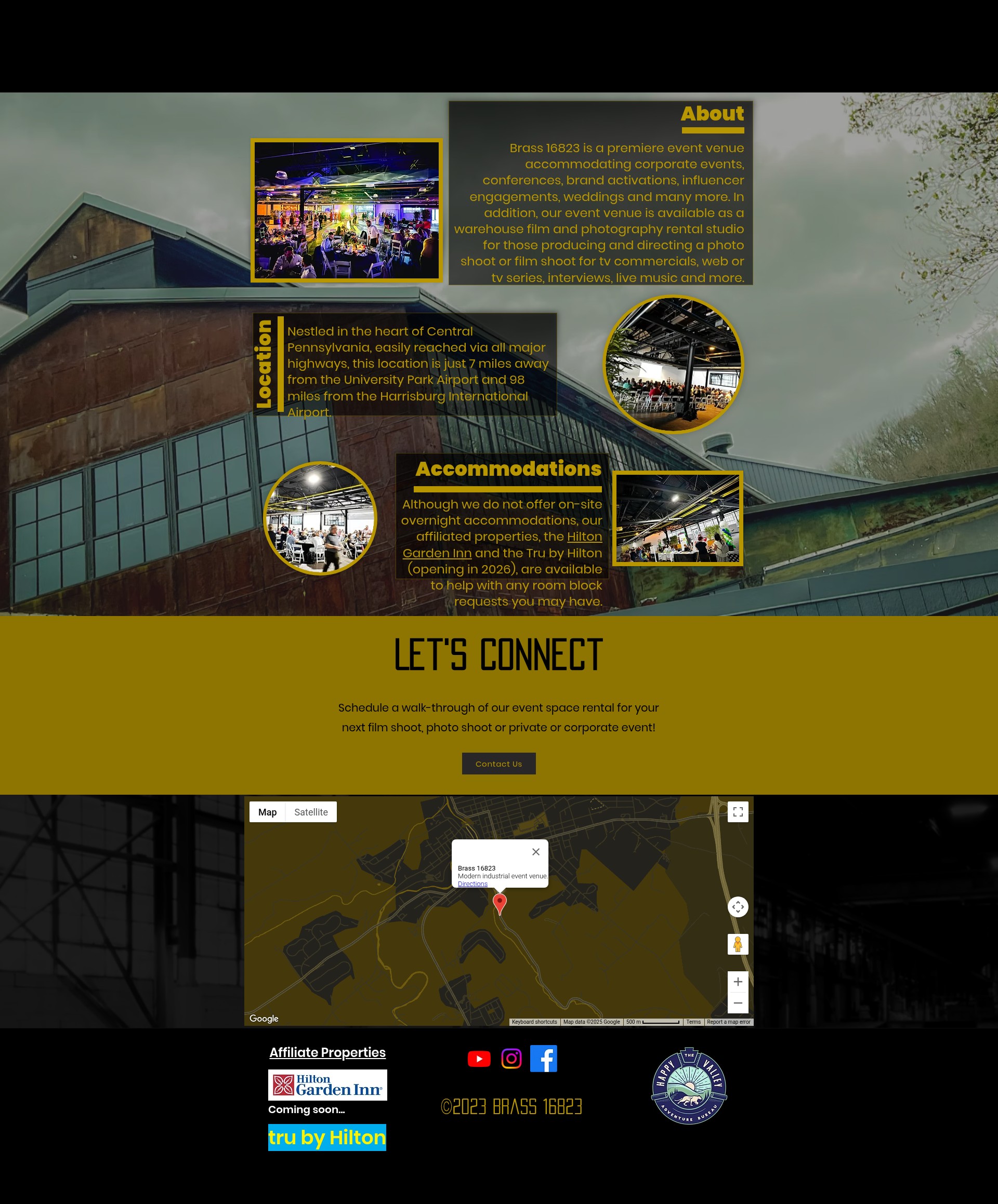 Screenshot of www.brass16823.com