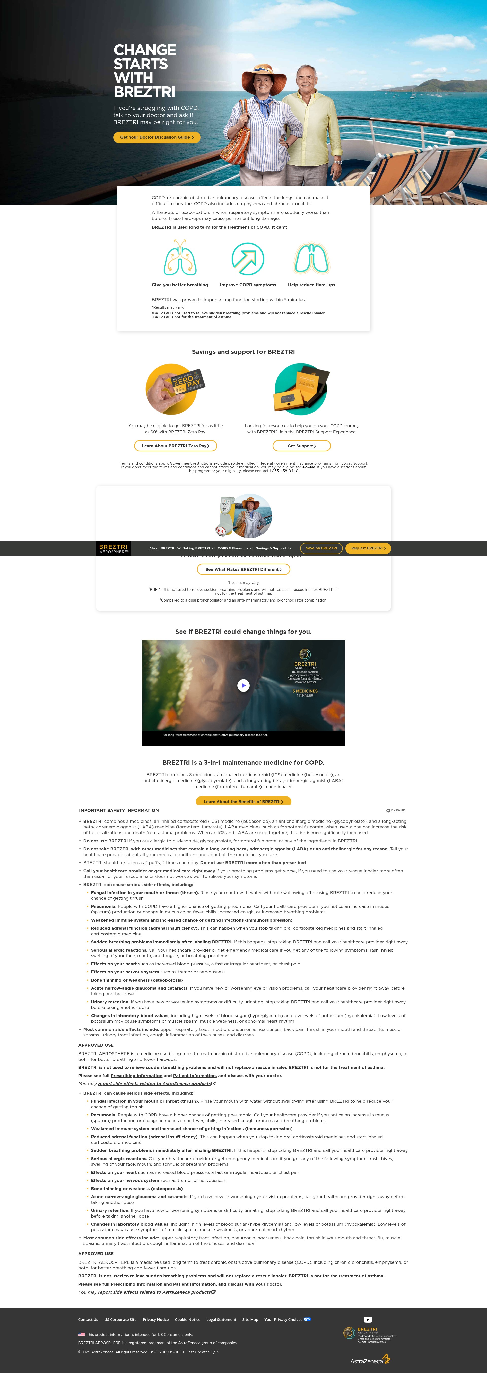 Screenshot of www.breztri.com