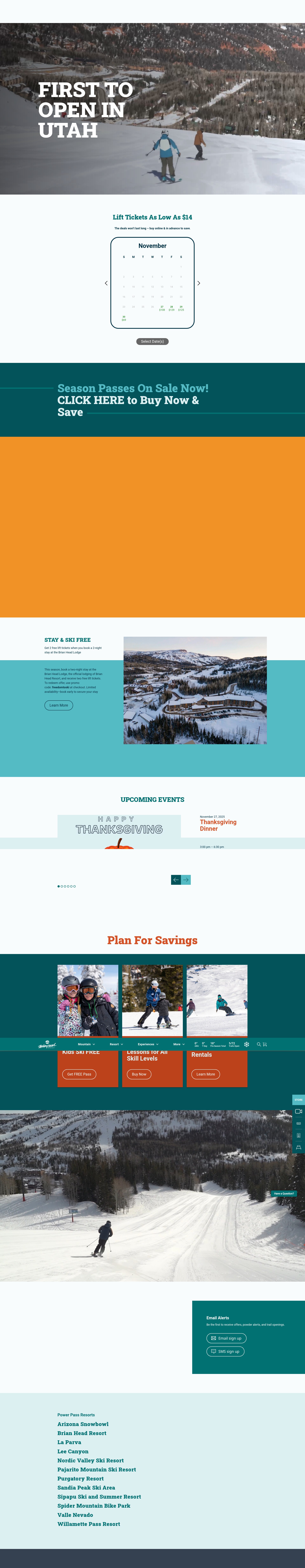 Screenshot of www.brianhead.com