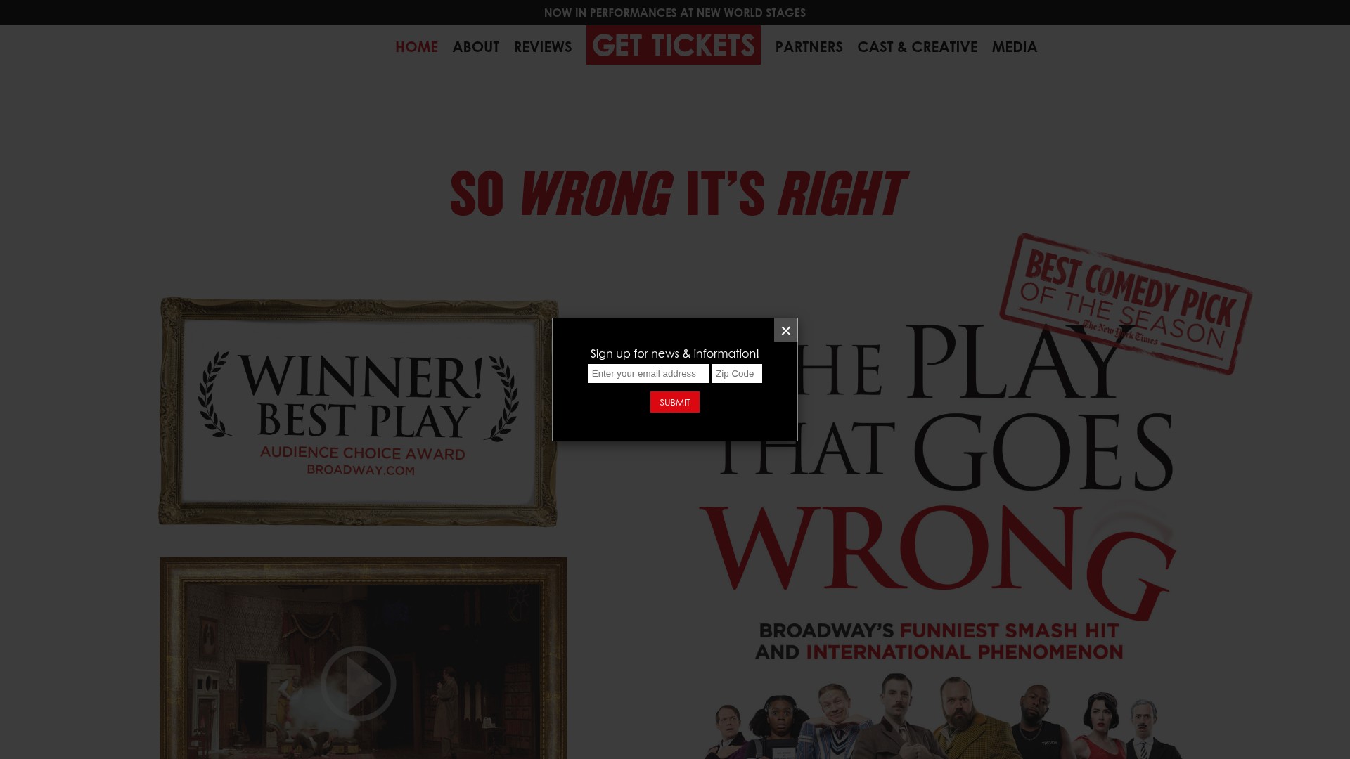 Screenshot of www.broadwaygoeswrong.com