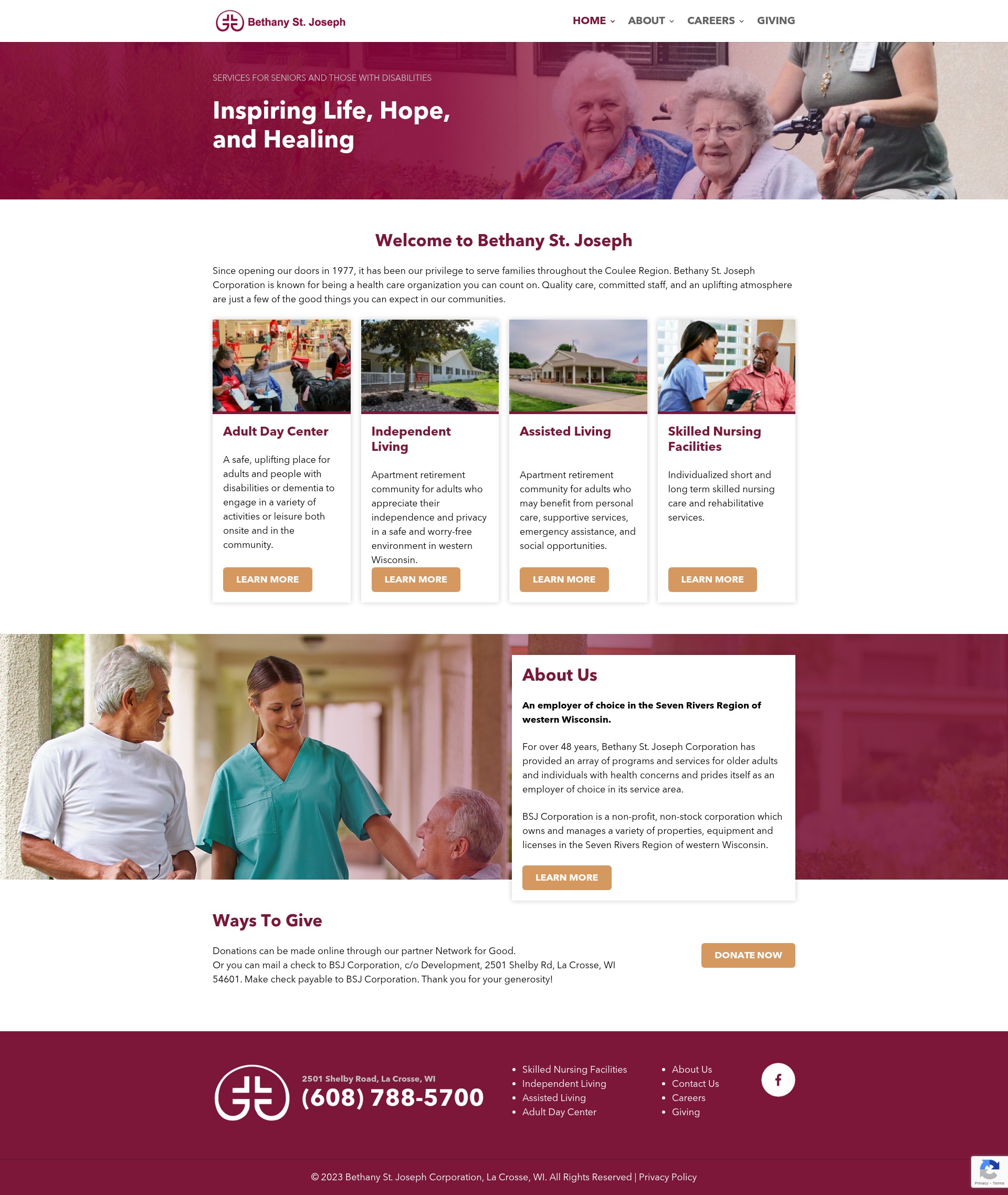 Screenshot of www.bsjcorp.com