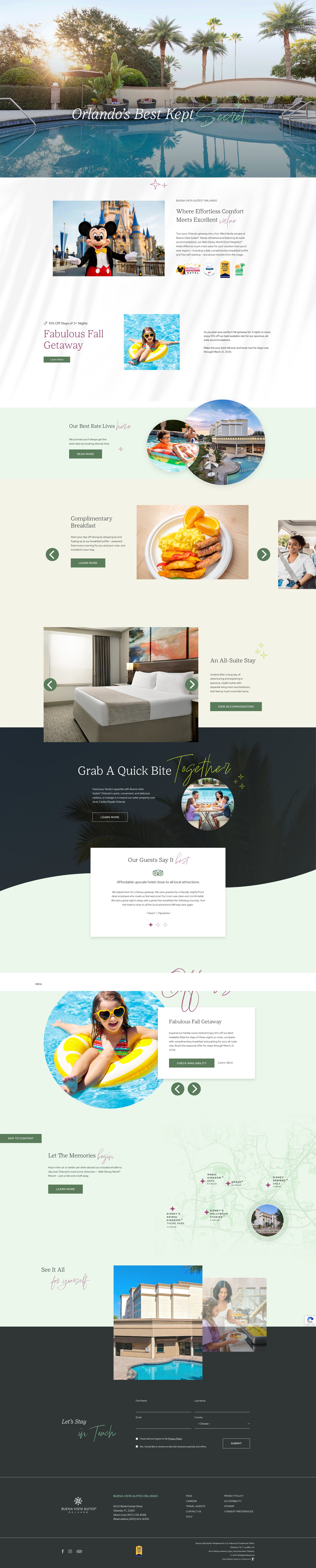 Screenshot of www.buenavistasuites.com