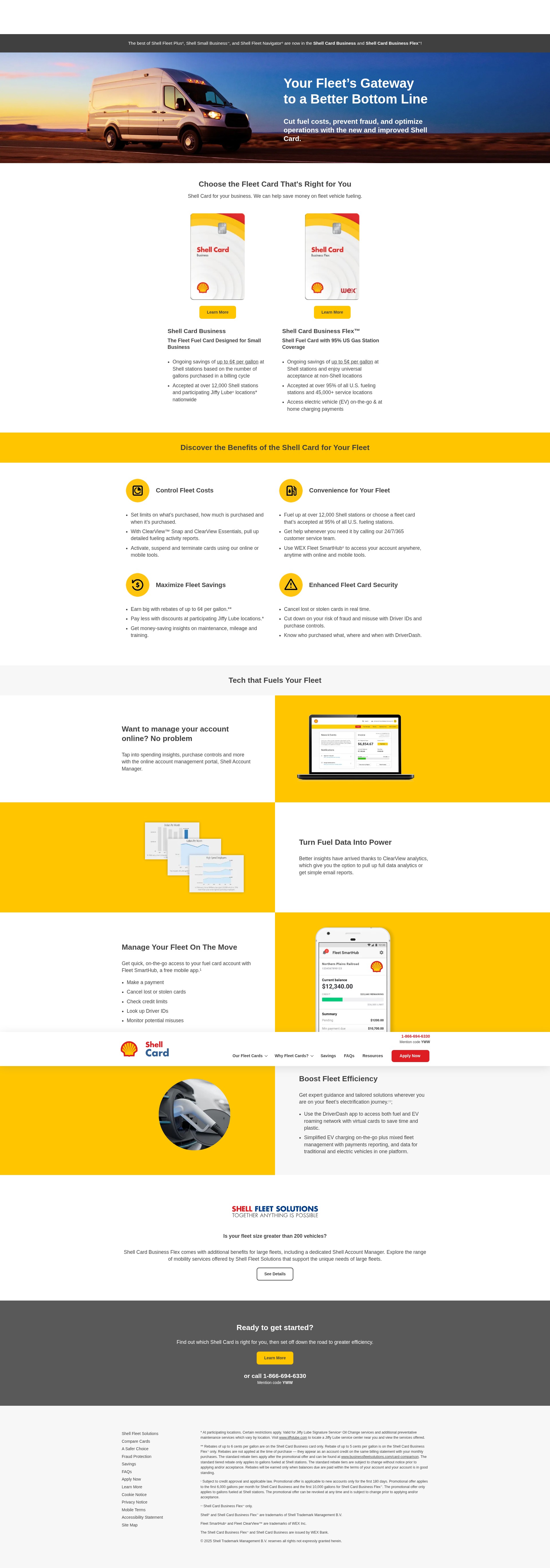 Screenshot of www.businessfleetsolutions.com