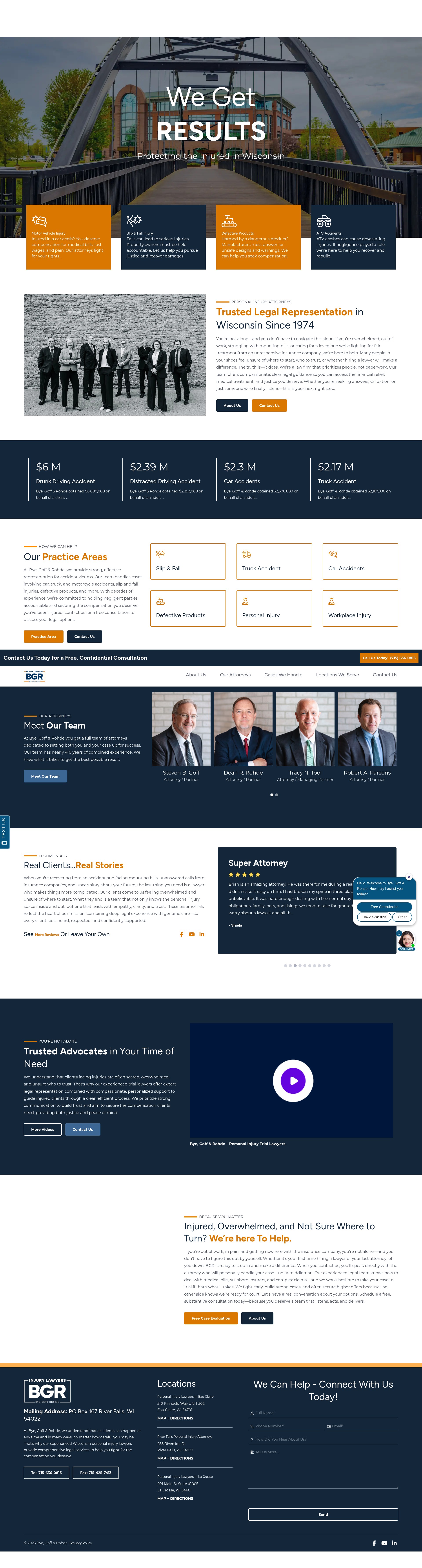 Screenshot of www.byegoff.com