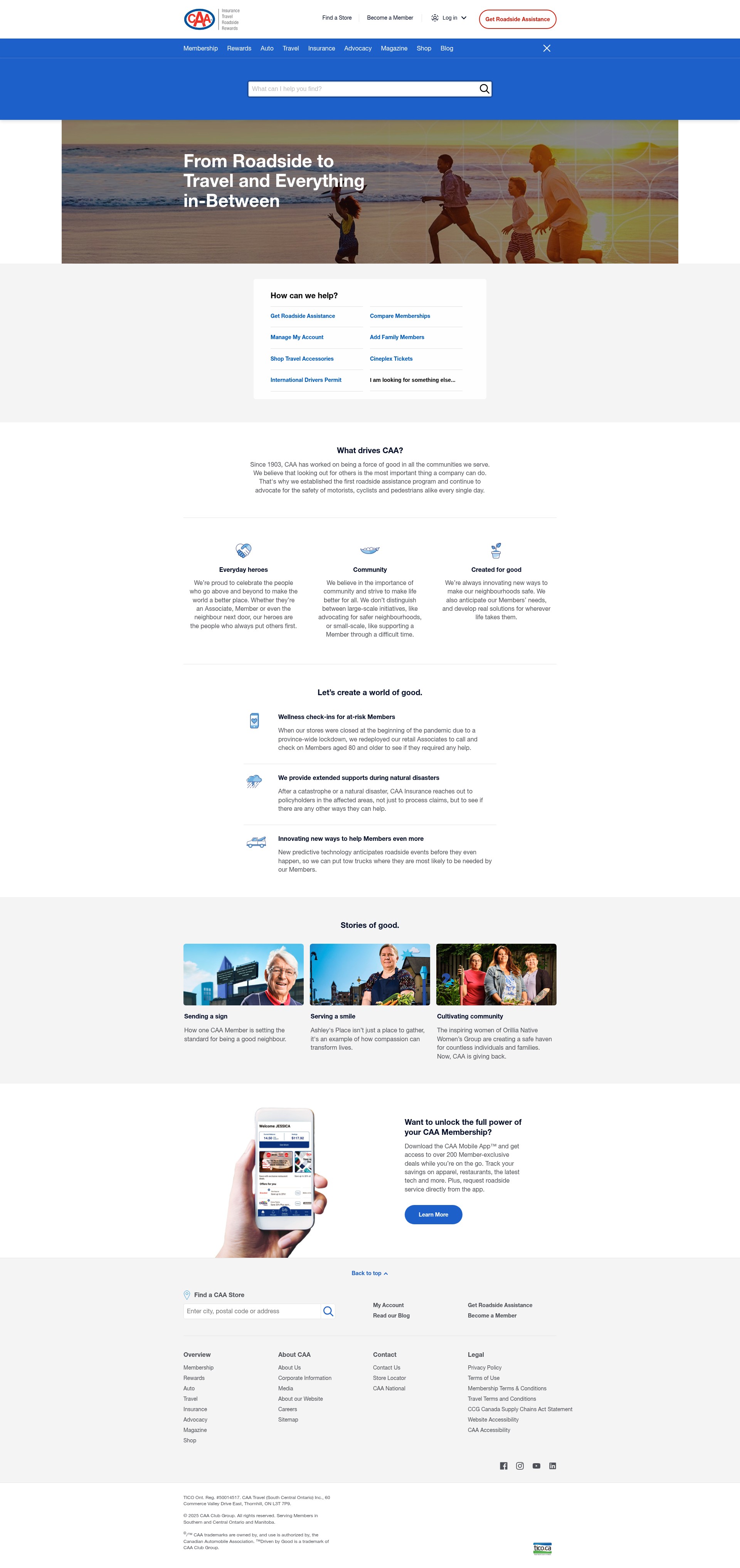 Screenshot of www.caasco.com
