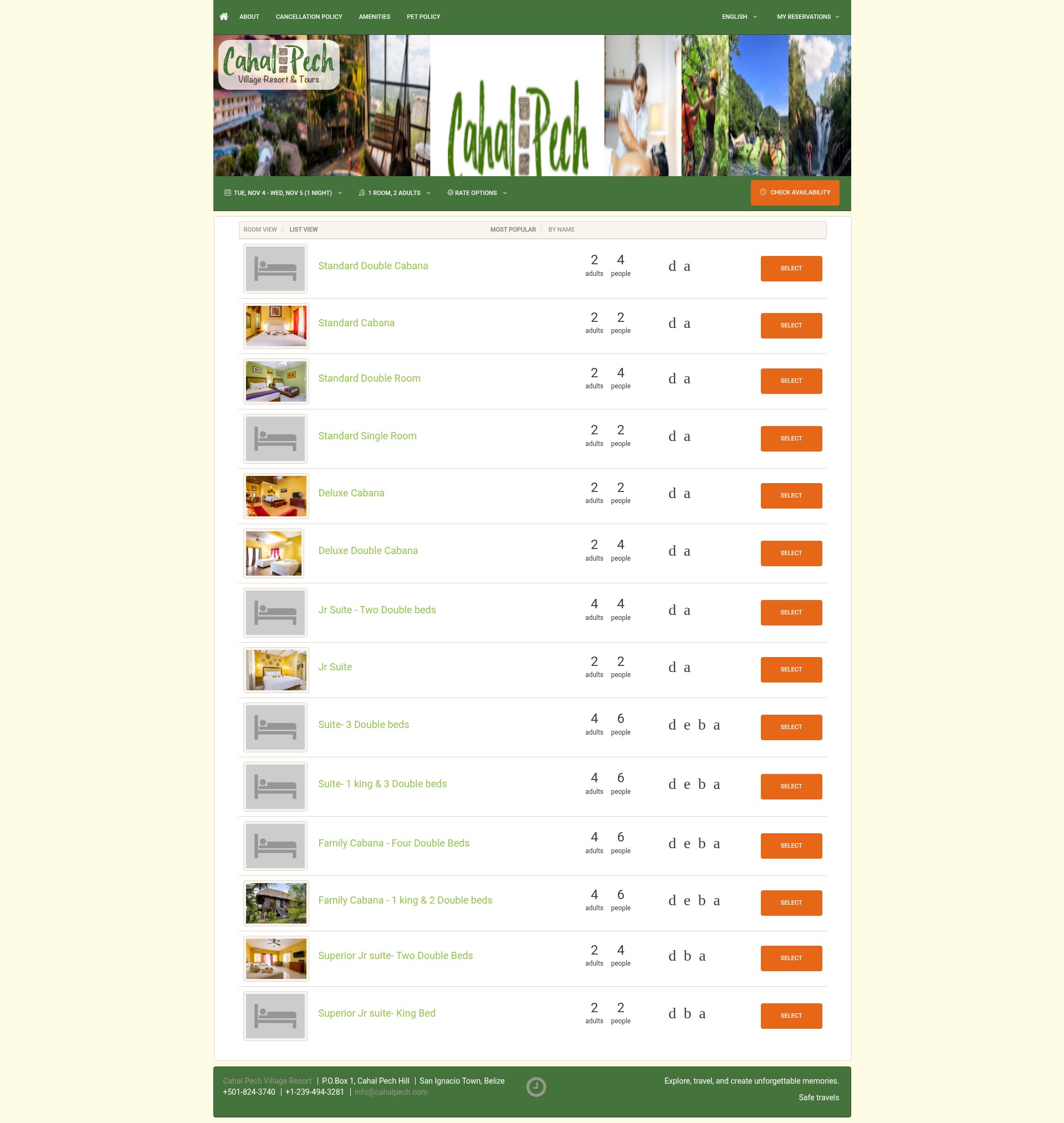 Screenshot of www.cahalpech.com