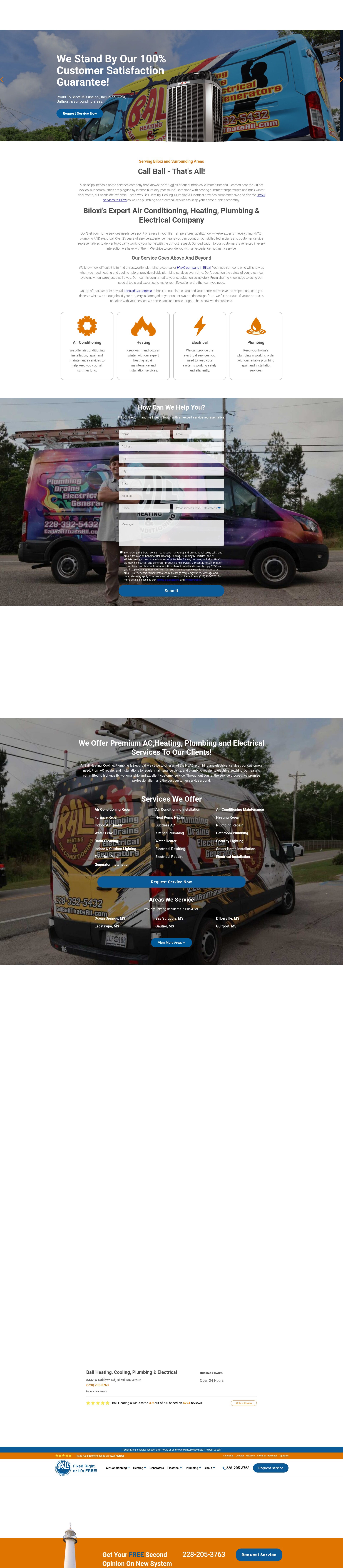 Screenshot of www.callballthatsall.com